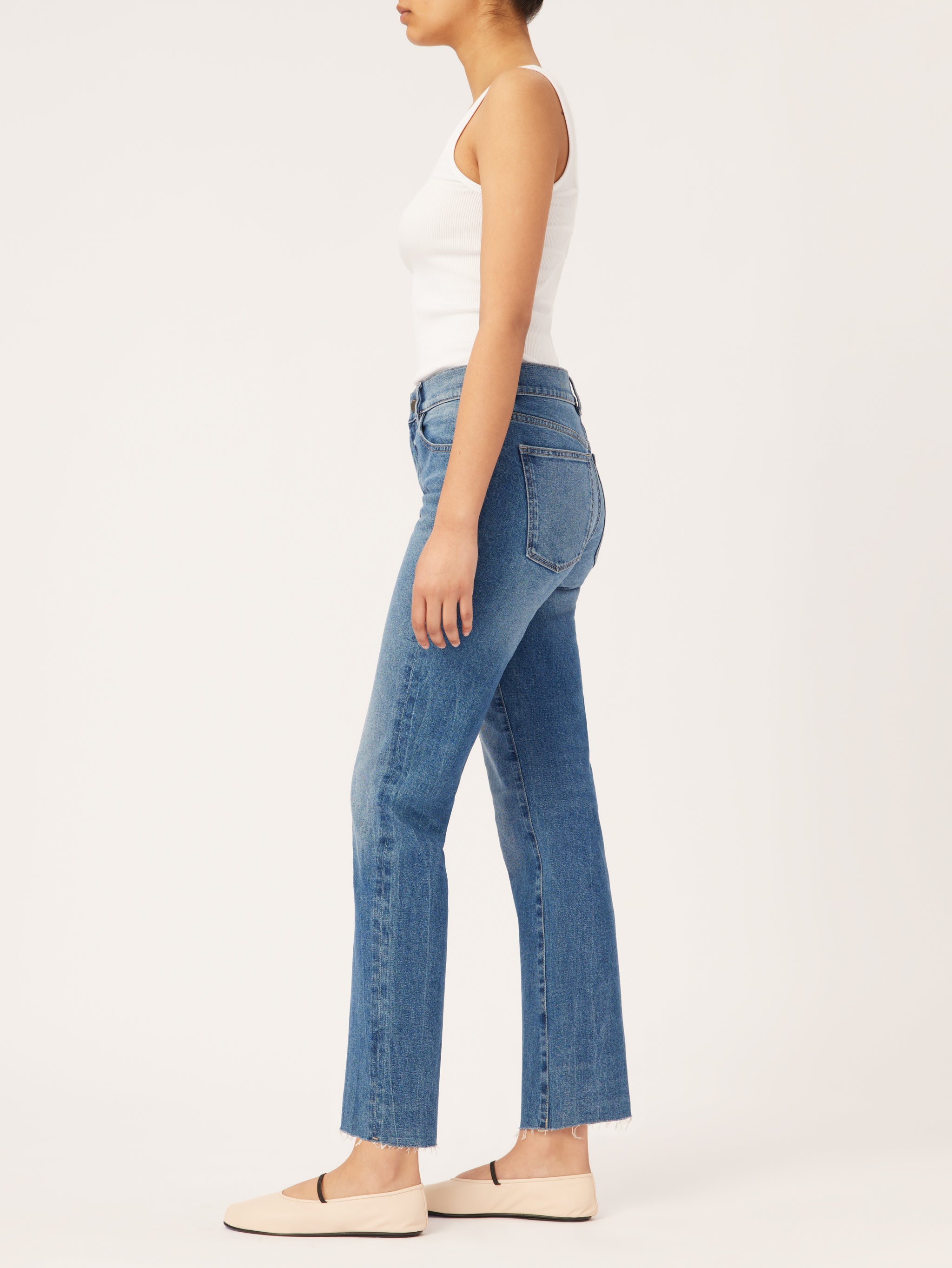 Patti Straight High Rise Vintage 27" | Driggs