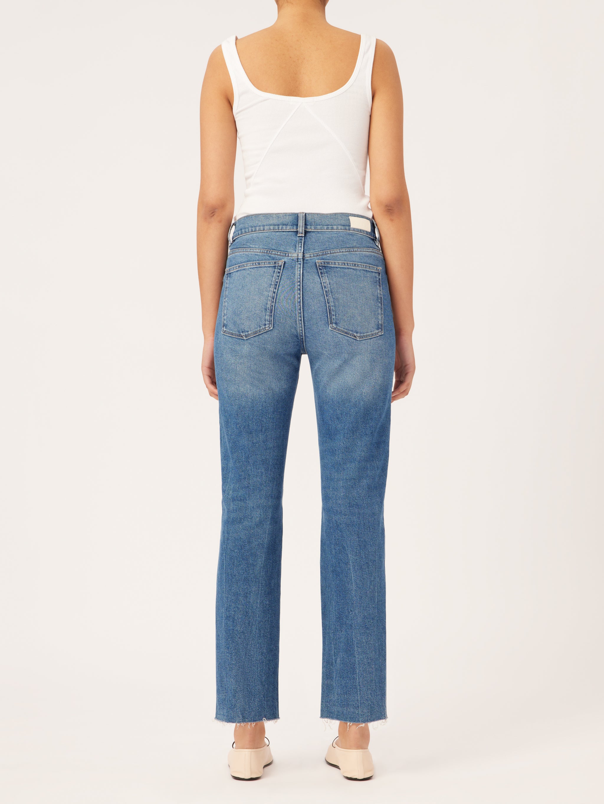 Patti Straight High Rise Vintage 27" | Driggs