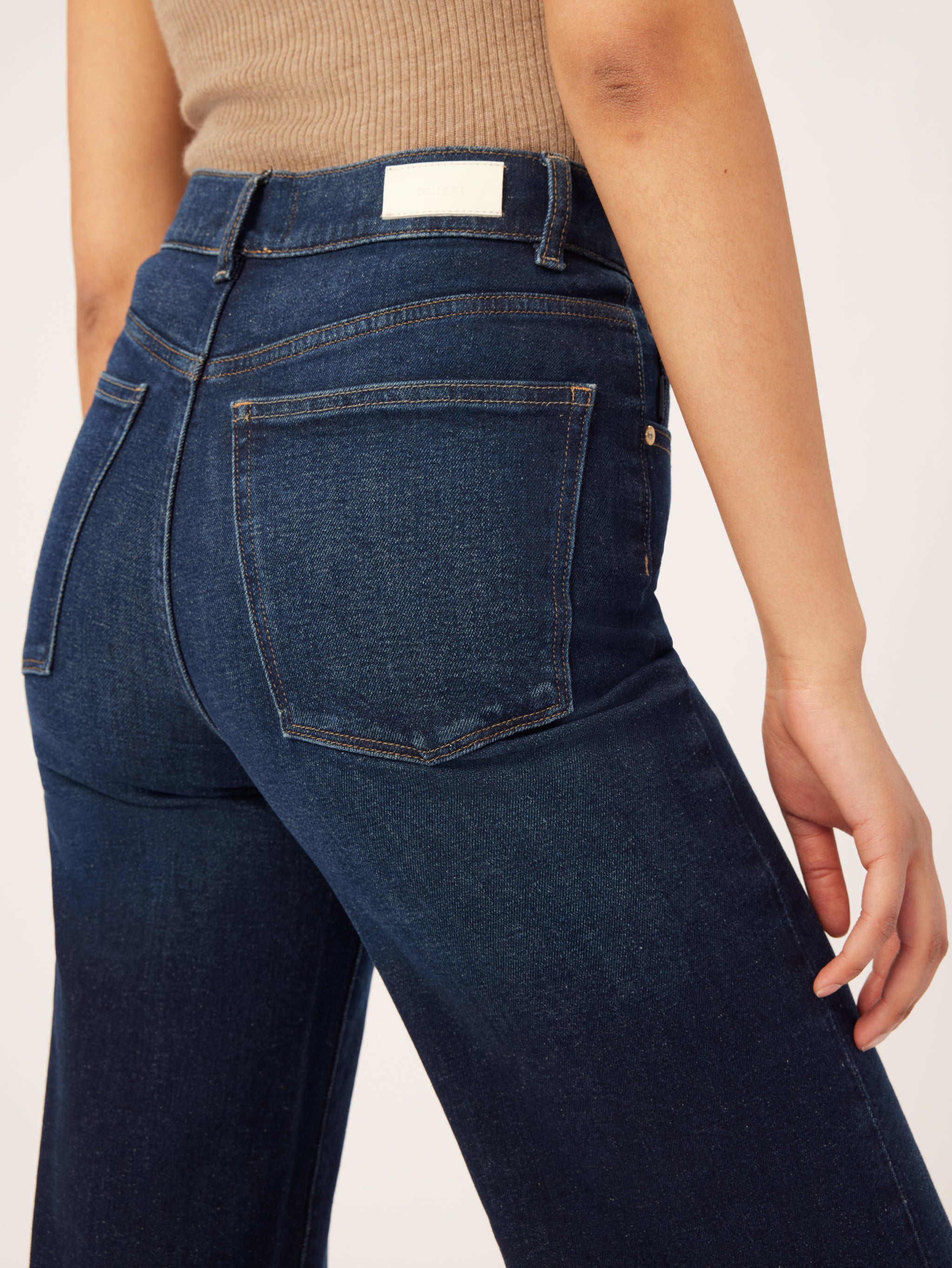 Hepburn Wide Leg High Rise Vintage | Mediterranean