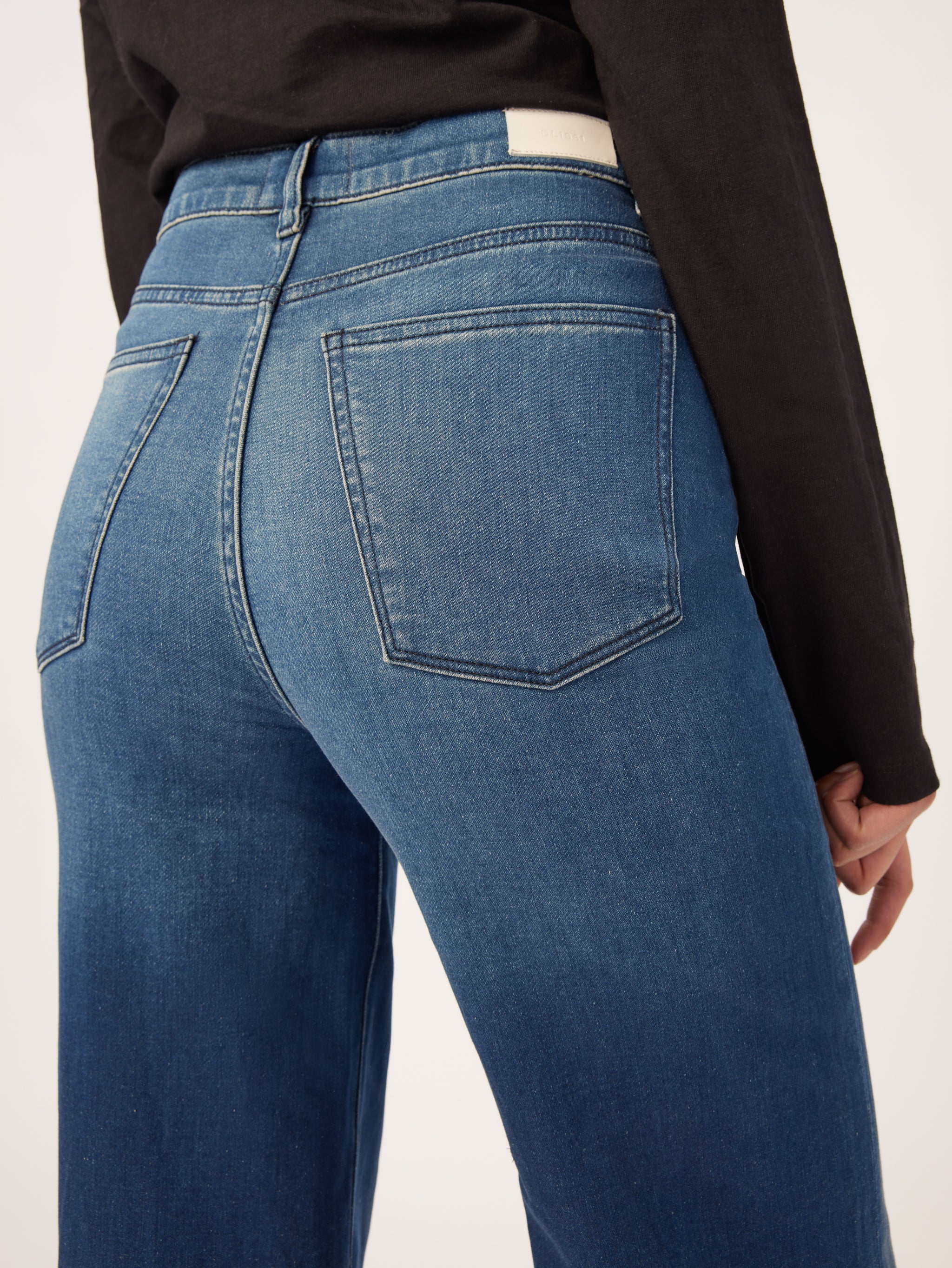 Hepburn Wide Leg  High Rise Vintage 32" | Orlena