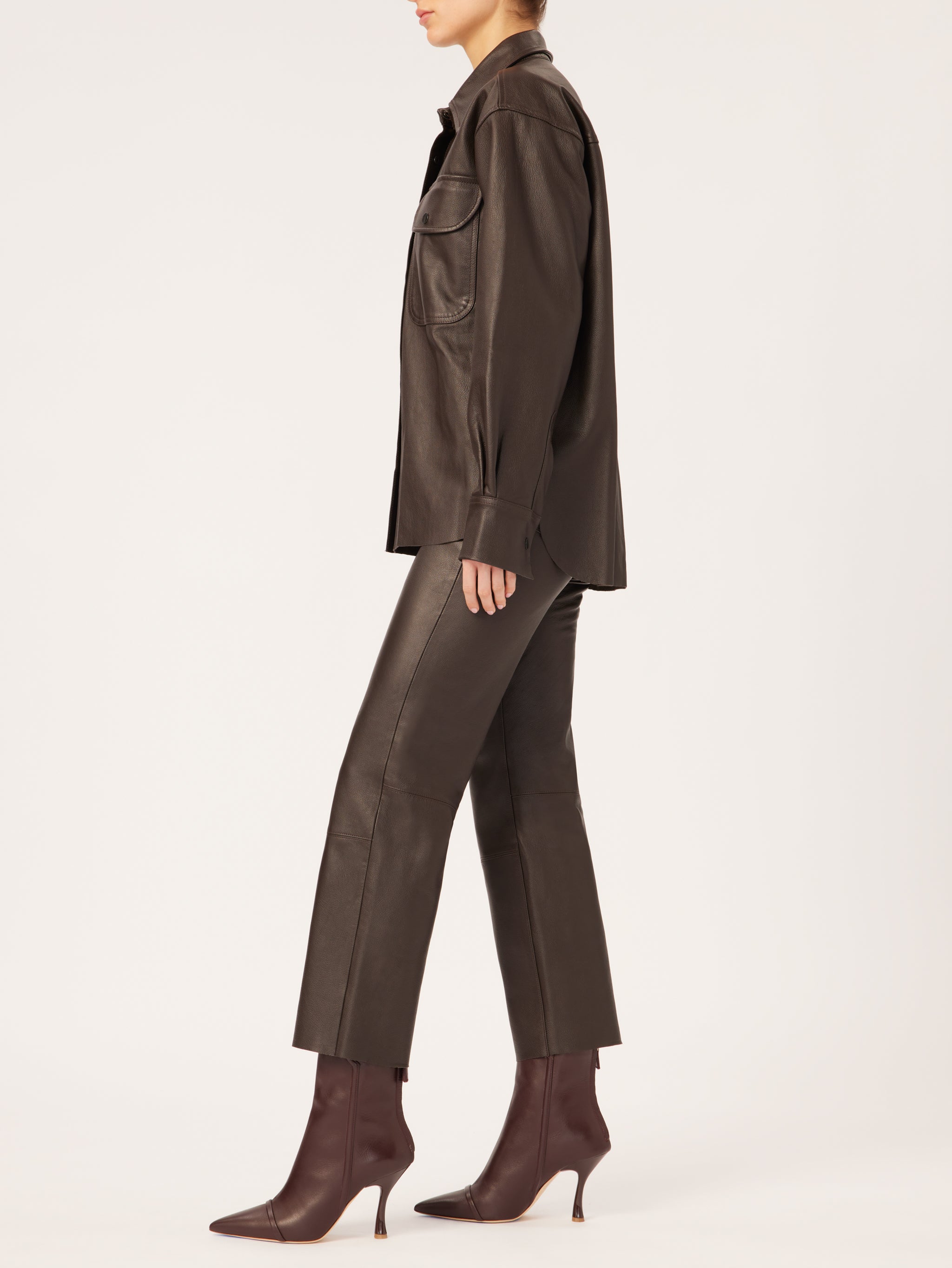 Faye Shirt | Mahogany