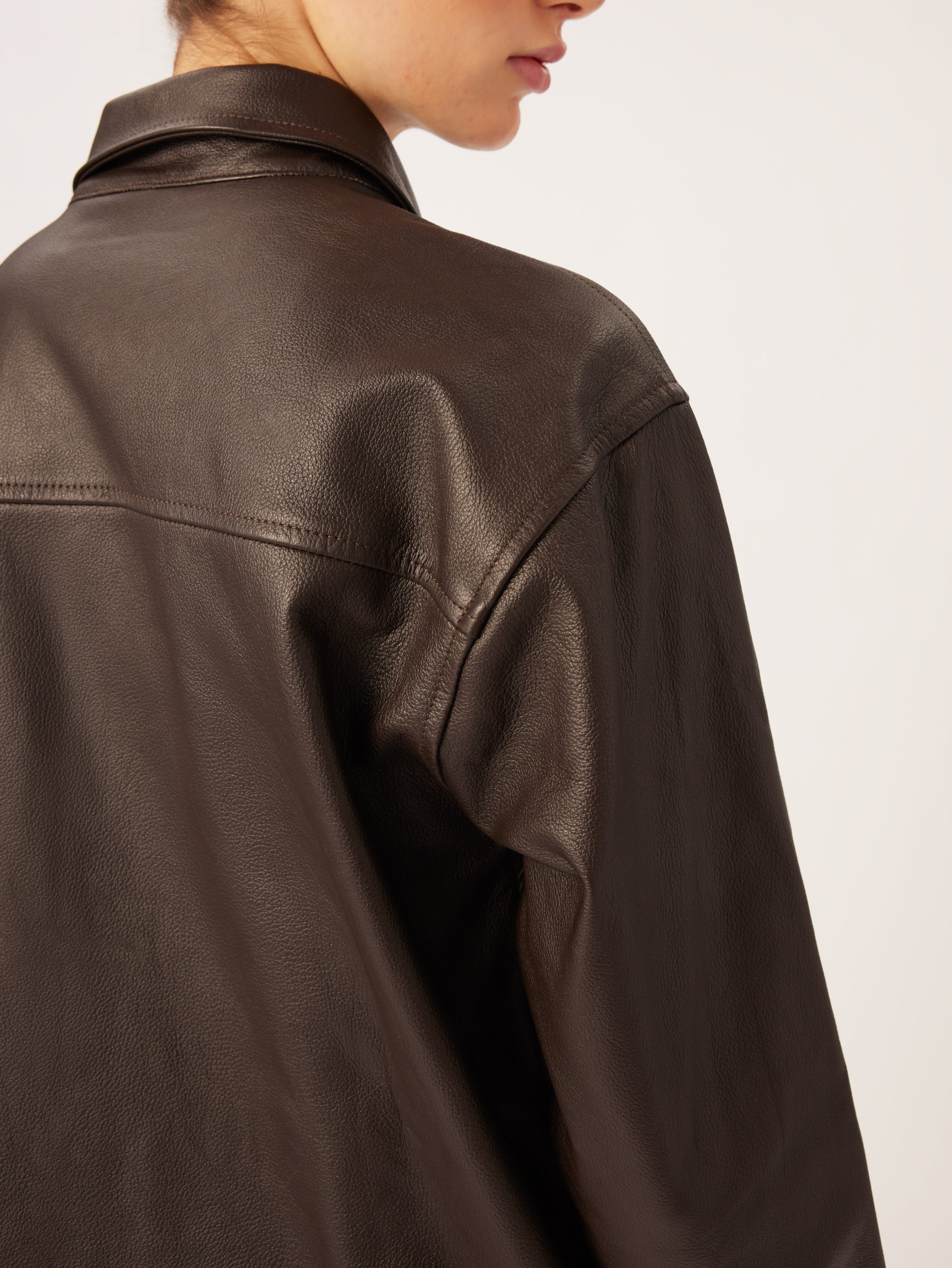 Faye Shirt | Mahogany
