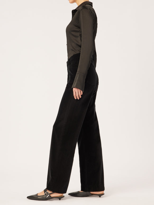 Hepburn Wide Leg  High Rise Vintage 32" | Voodoo