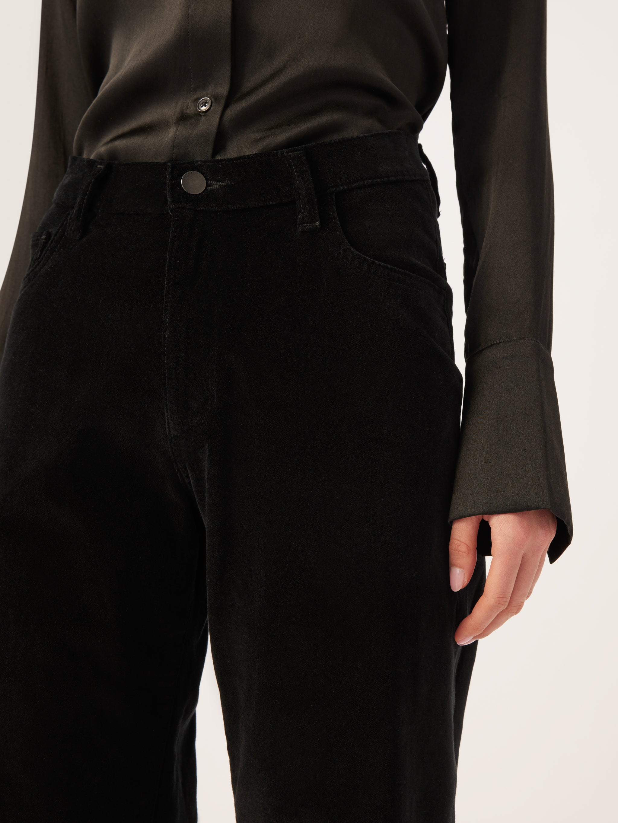 Hepburn Wide Leg  High Rise Vintage 32" | Voodoo