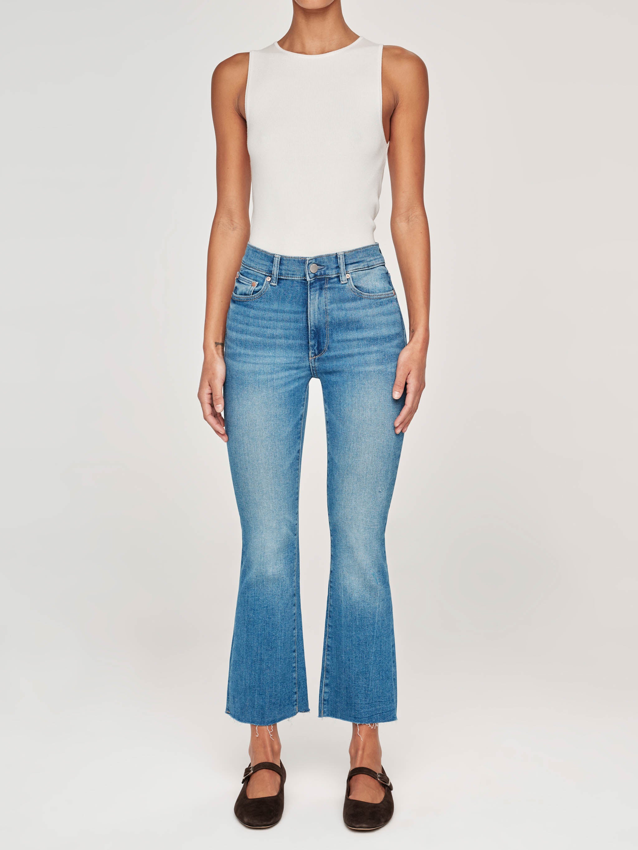 Bridget Boot High Rise Instasculpt™ Crop Jeans | Island Park Bridget Boot High Rise Instasculpt™ Crop Jeans | Island Park