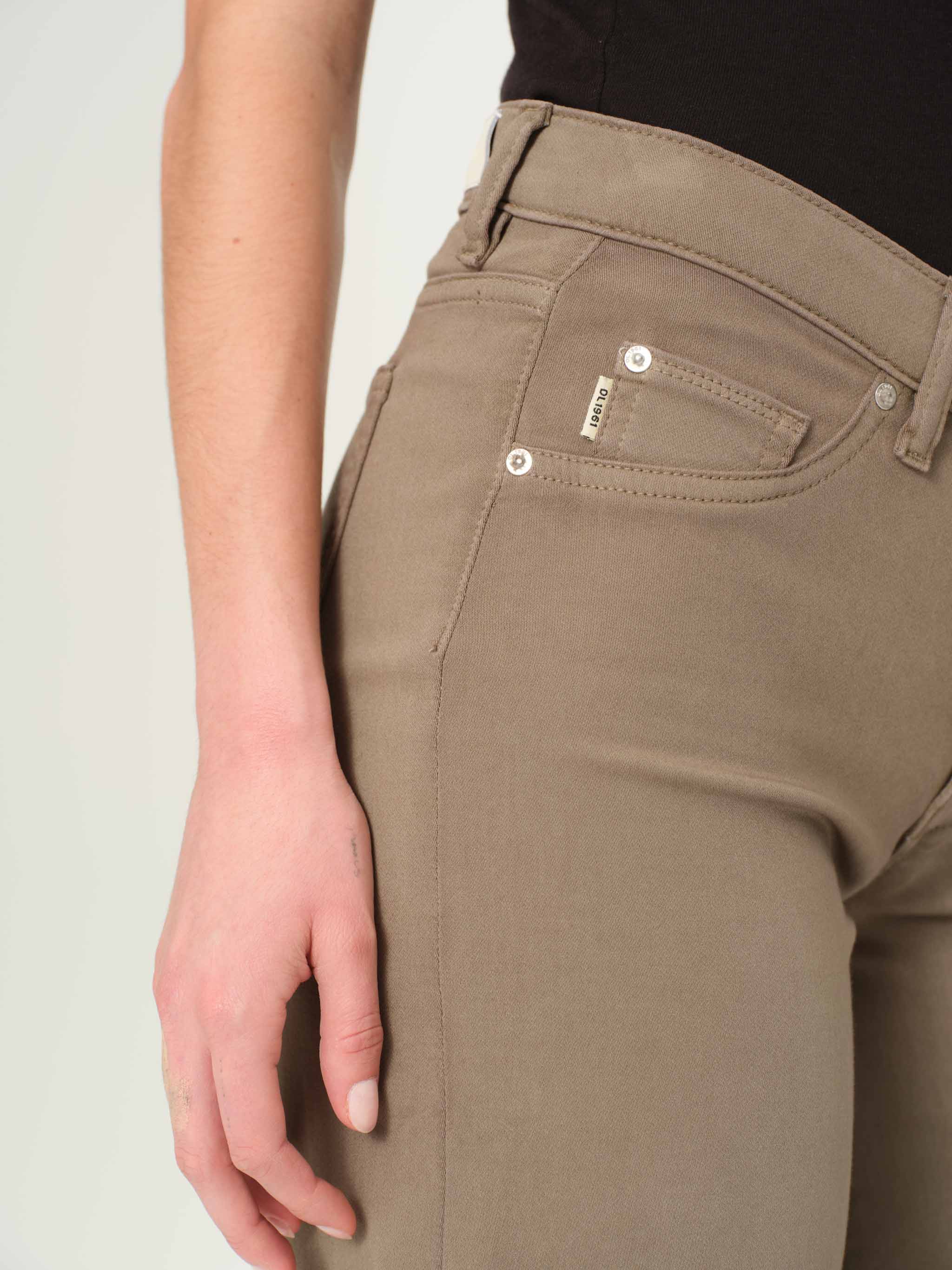 Hepburn Wide Leg High Rise Ankle Coastal Marsh DL1961