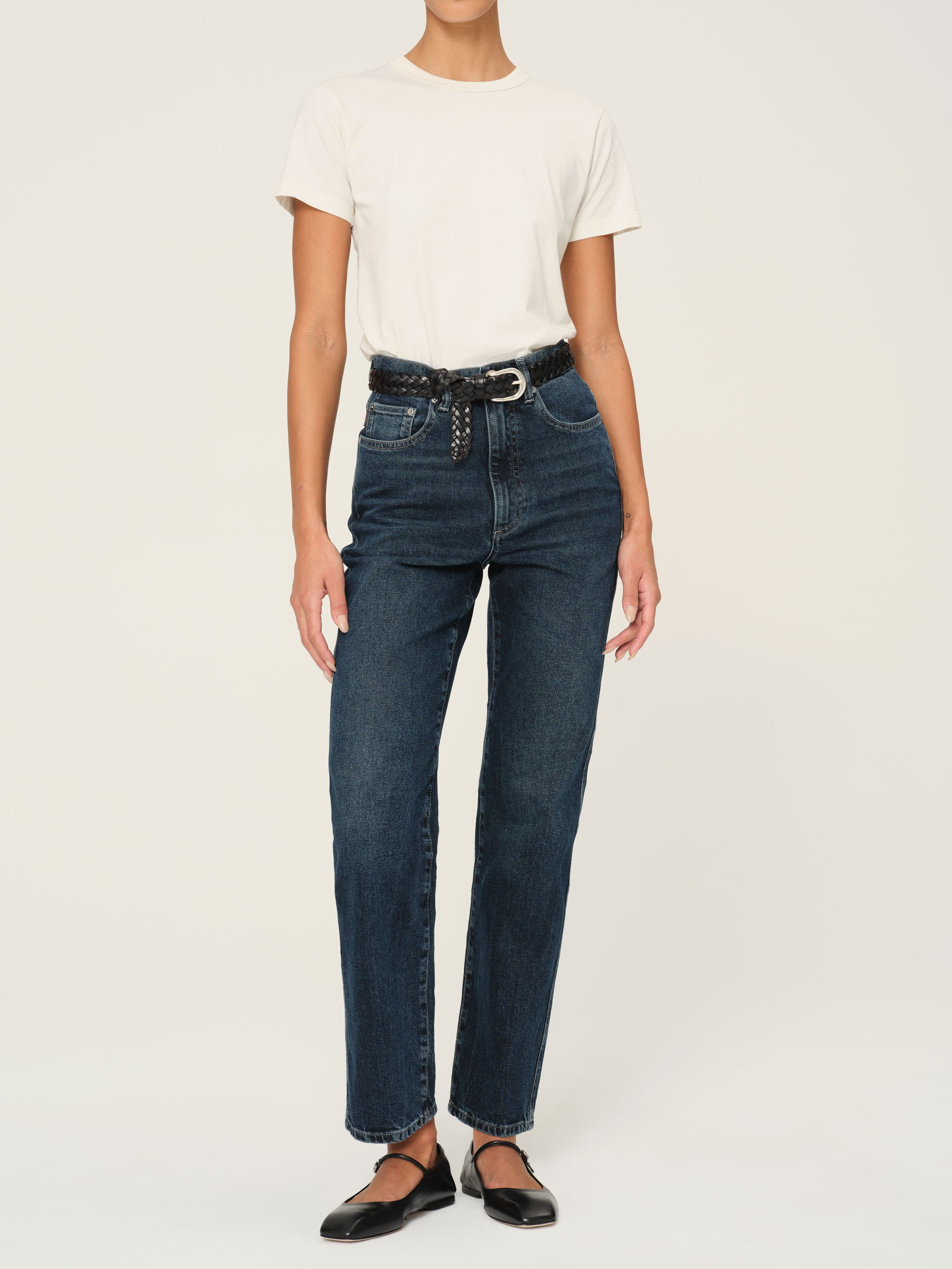Enora Cigarette Ultra High Rise 29 Jeans Cromer DL1961