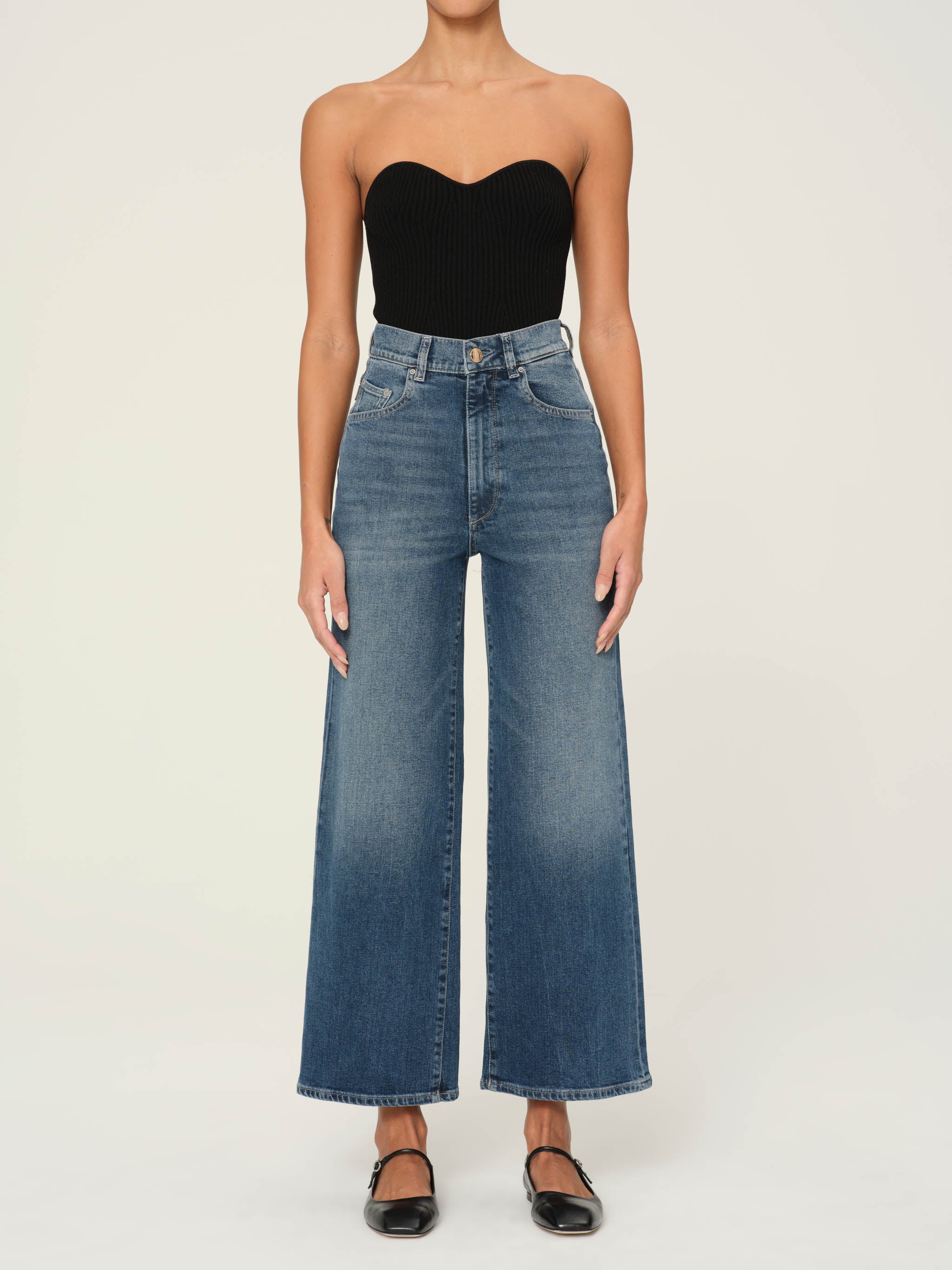 Hepburn Wide Leg High Rise 32