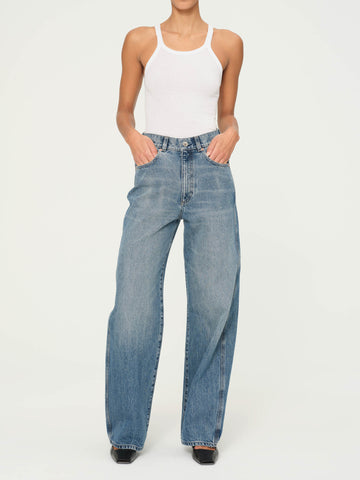 Taylor Relaxed Barrel Ultra High Rise 31" Jeans | Endless Sea