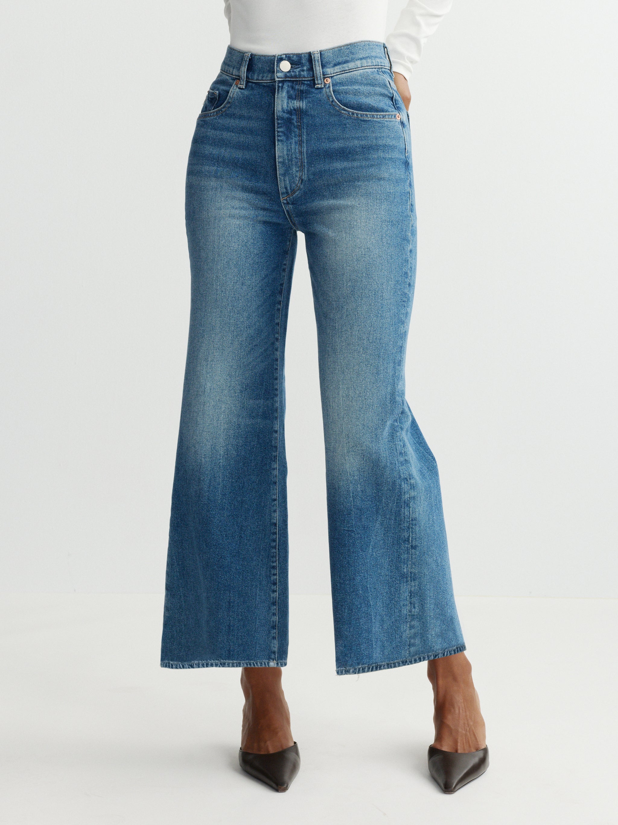 Hepburn Wide Leg Petite High Rise 25