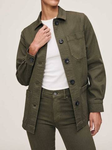 women's coat green