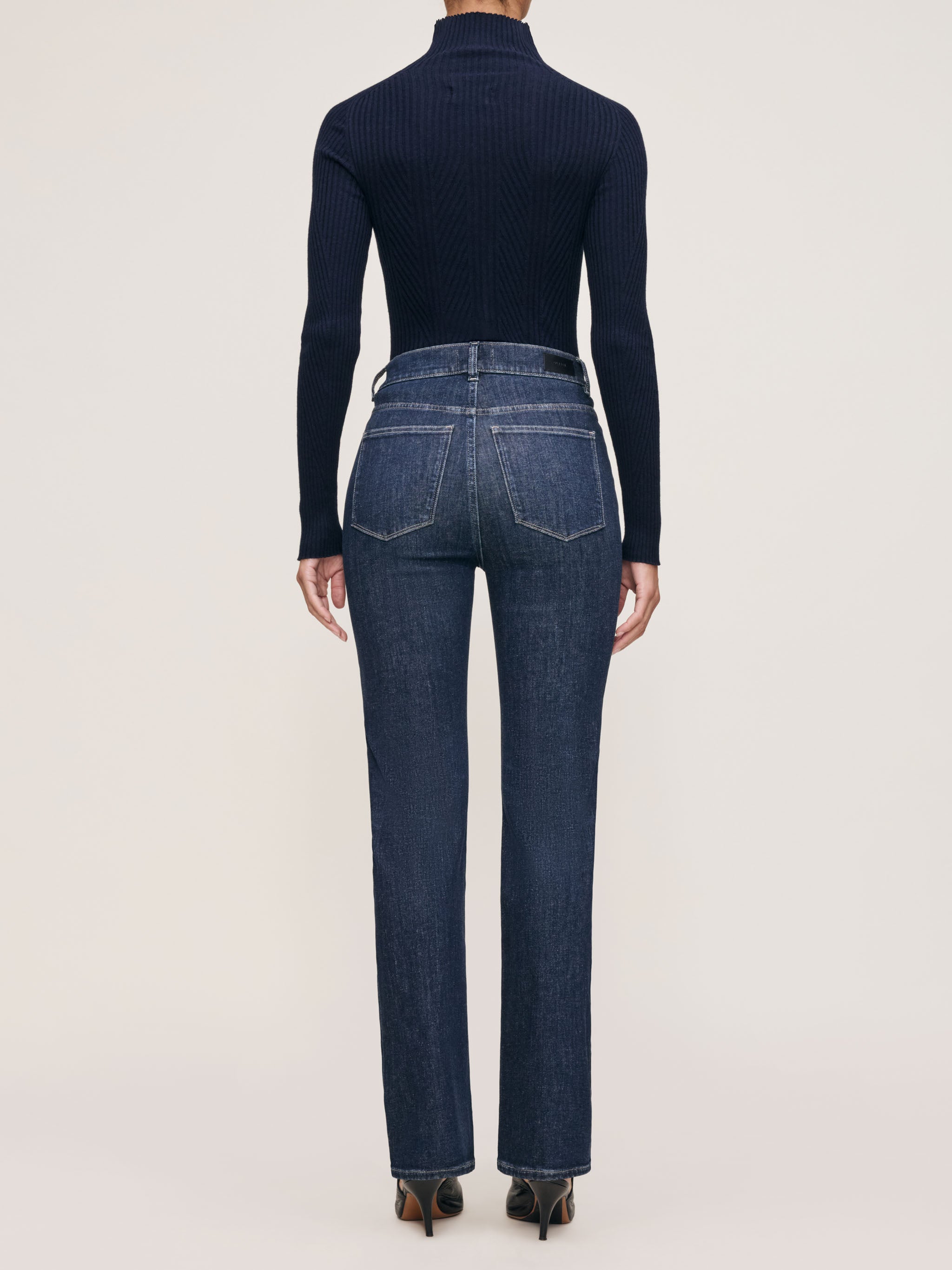Turtleneck Sweater | Navy