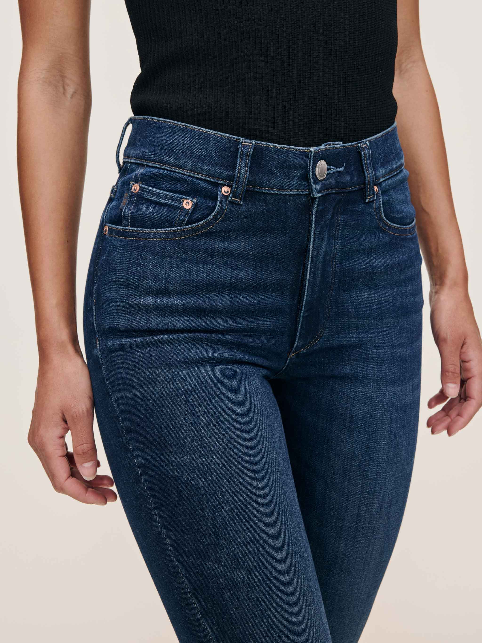 women's bootcut blue jean