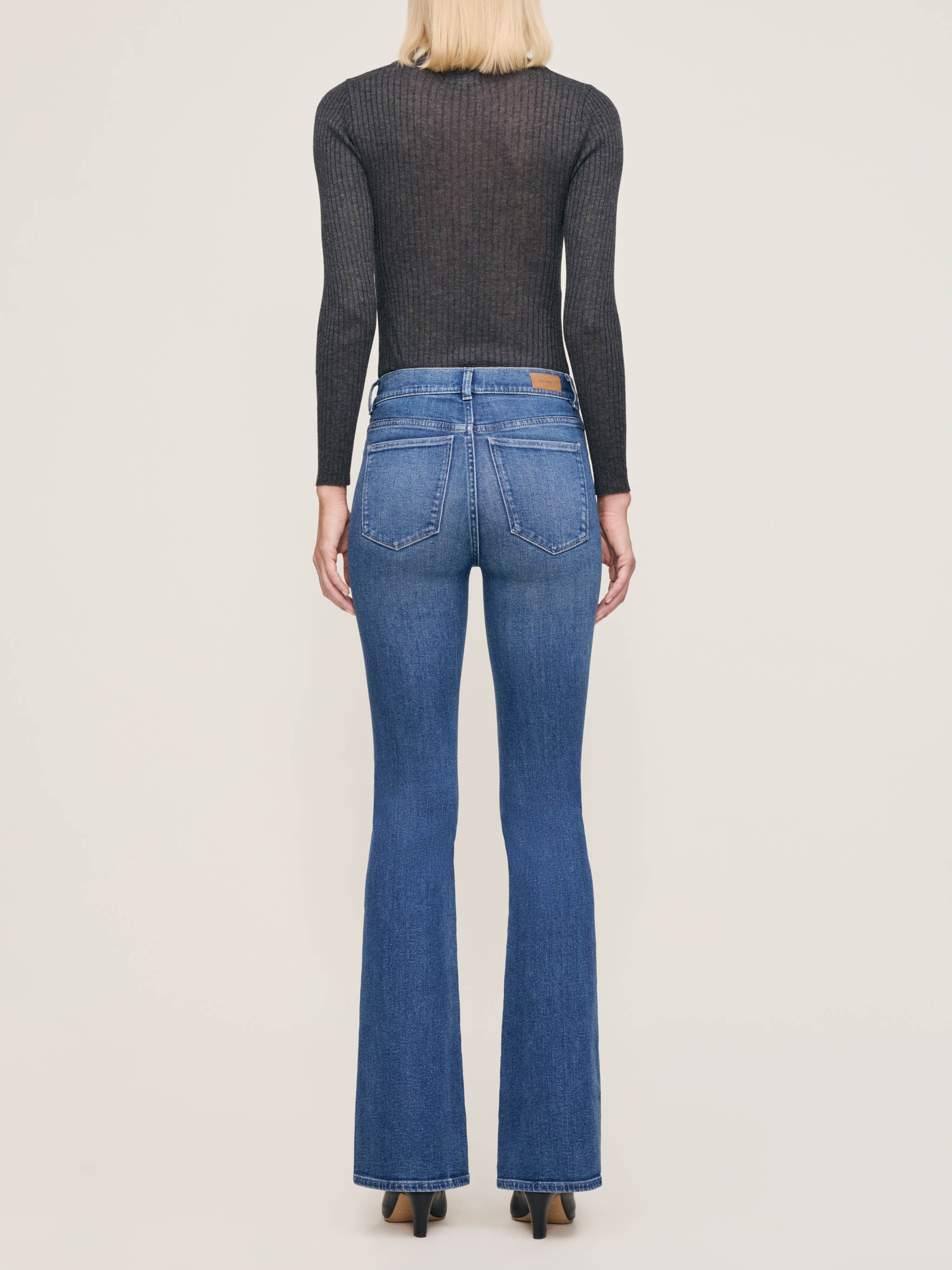 women's bootcut blue jean