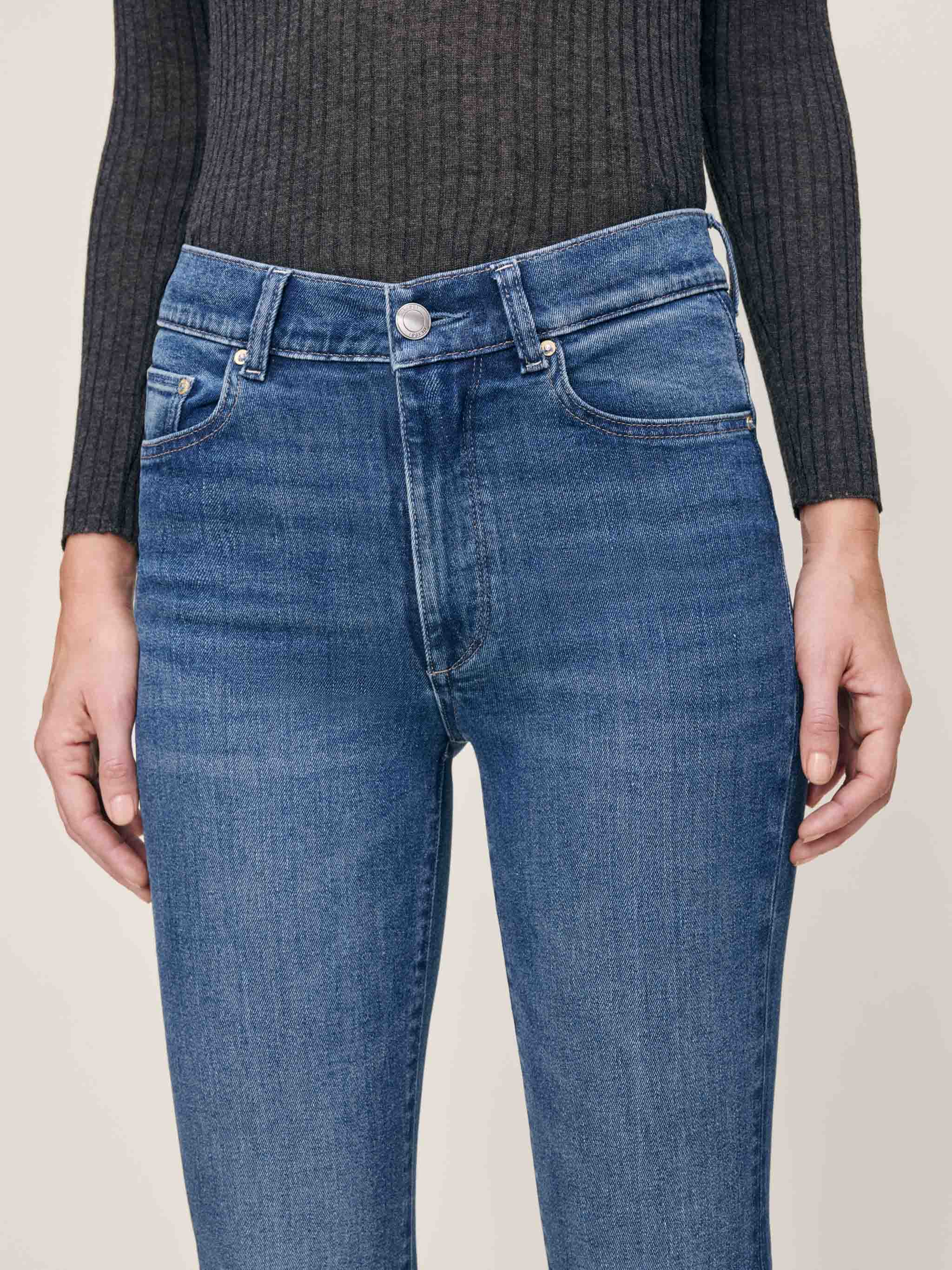 women's bootcut blue jean