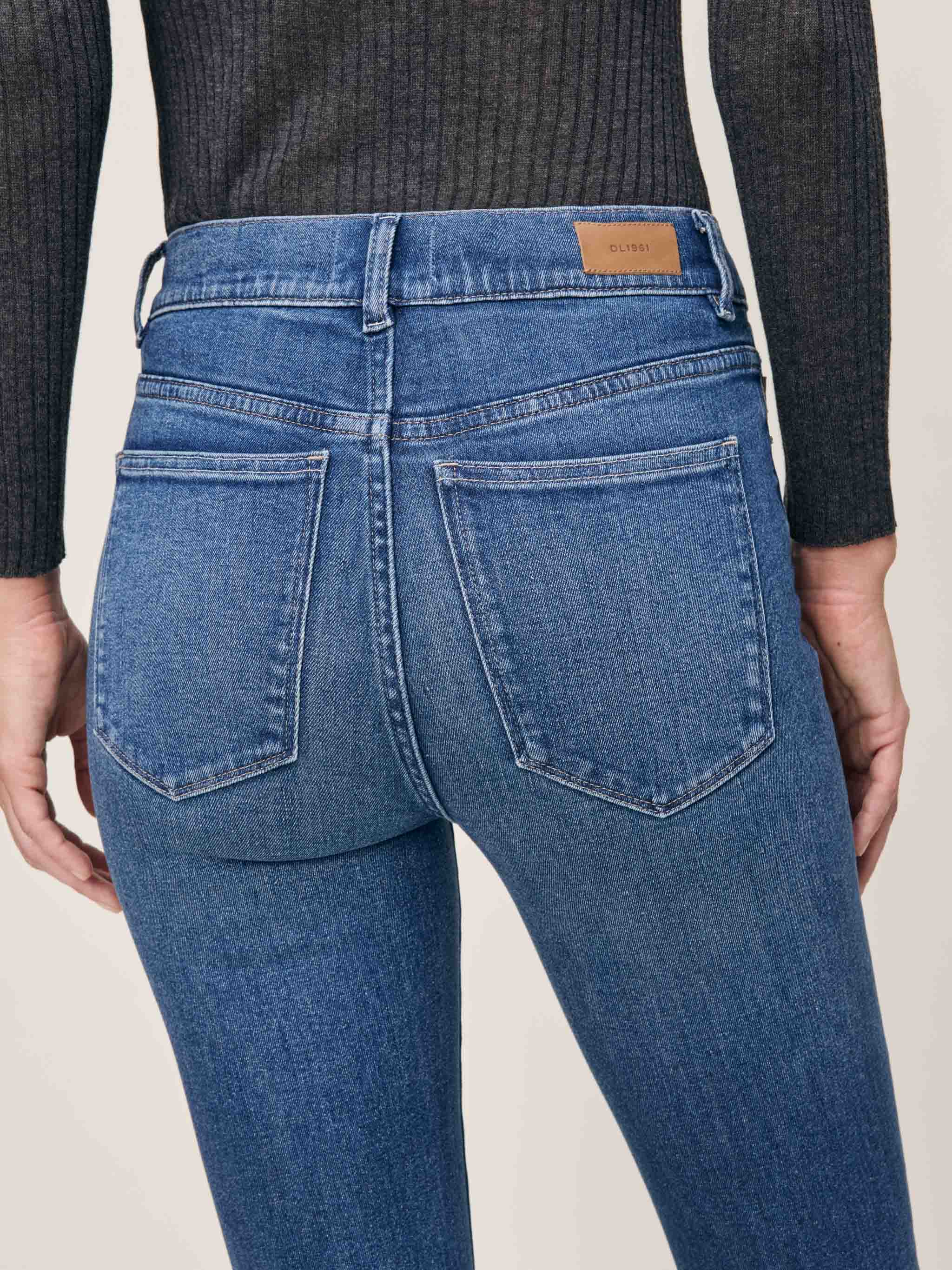 women's bootcut blue jean