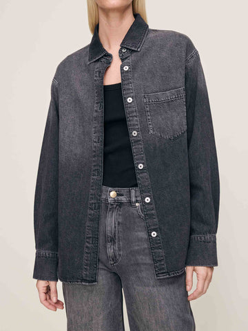 women's shirt black jean