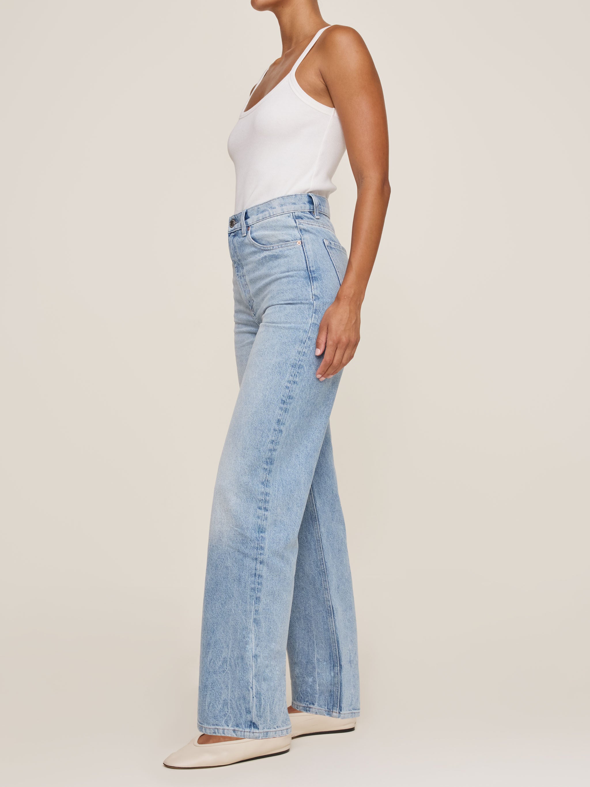 Karmine Refined Wide Leg High Rise 31