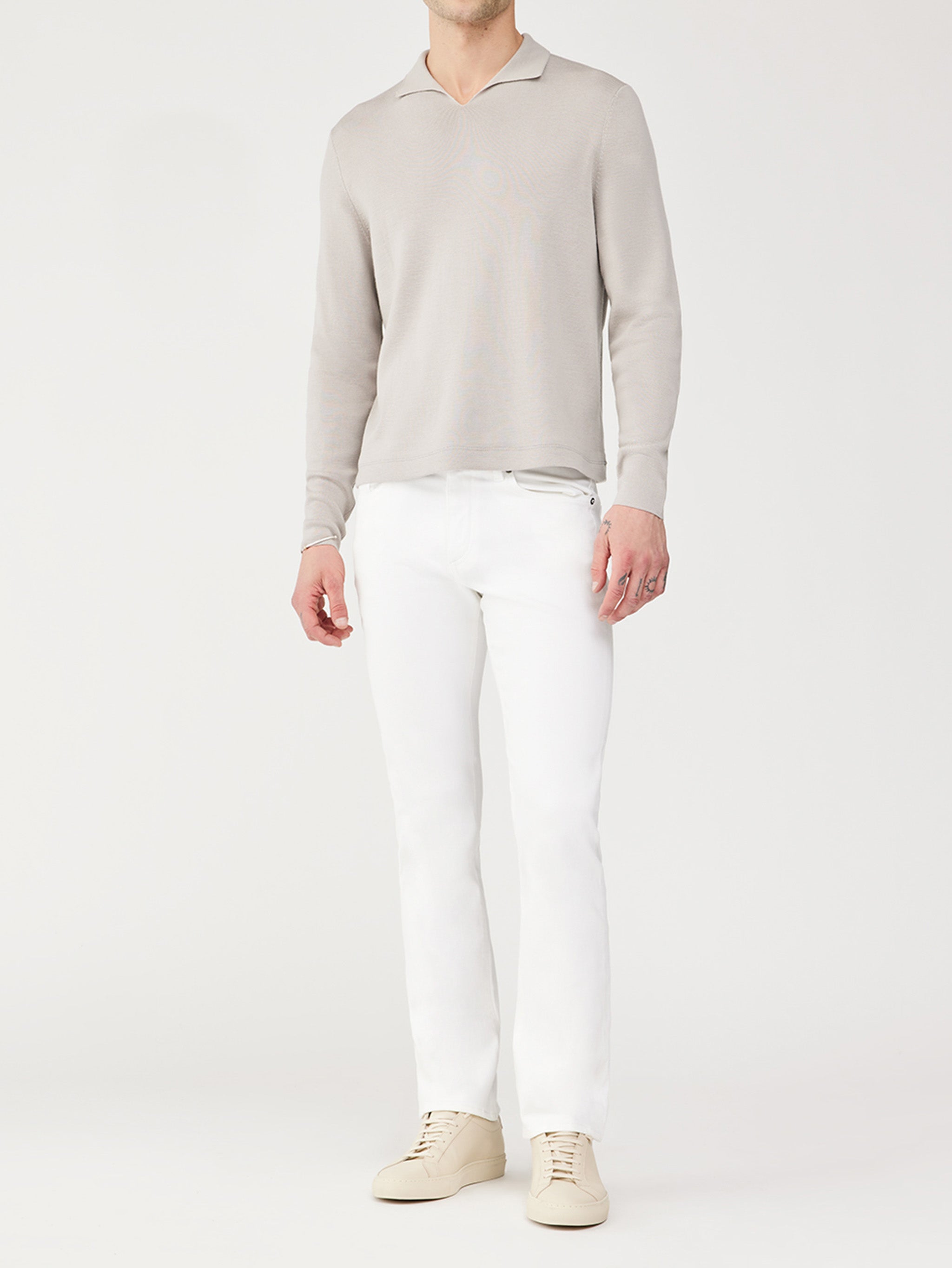 Russell Slim Straight Jeans | Whiteout
