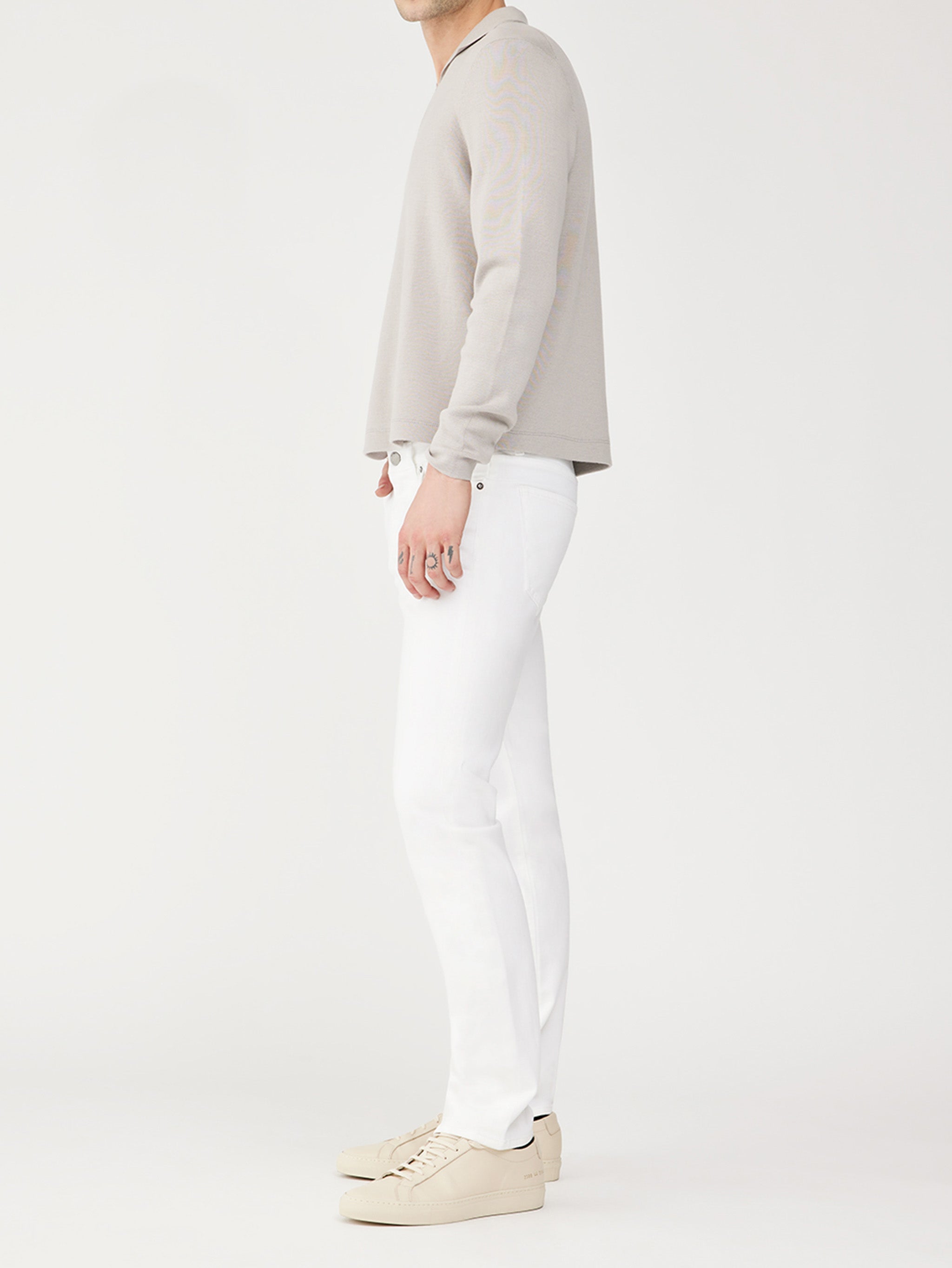 Russell Slim Straight Jeans | Whiteout