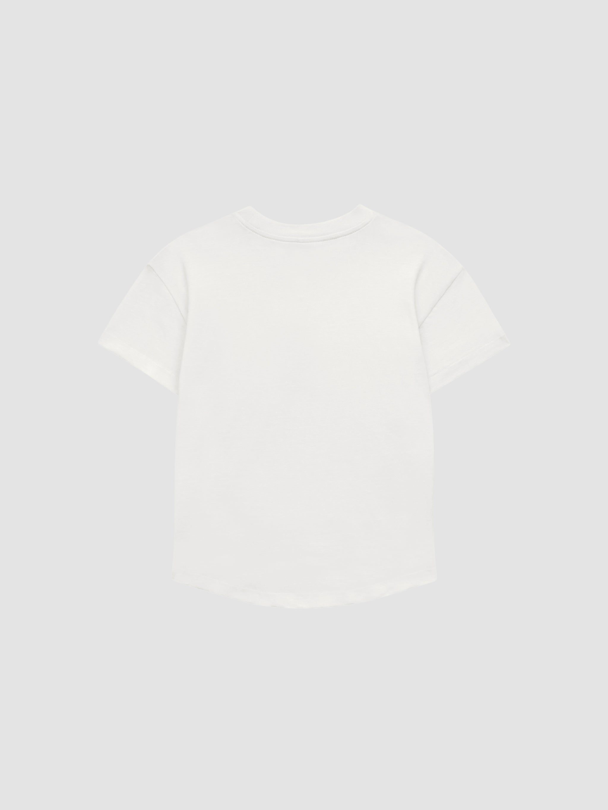 Short Sleeve Tee | White Camouflage
