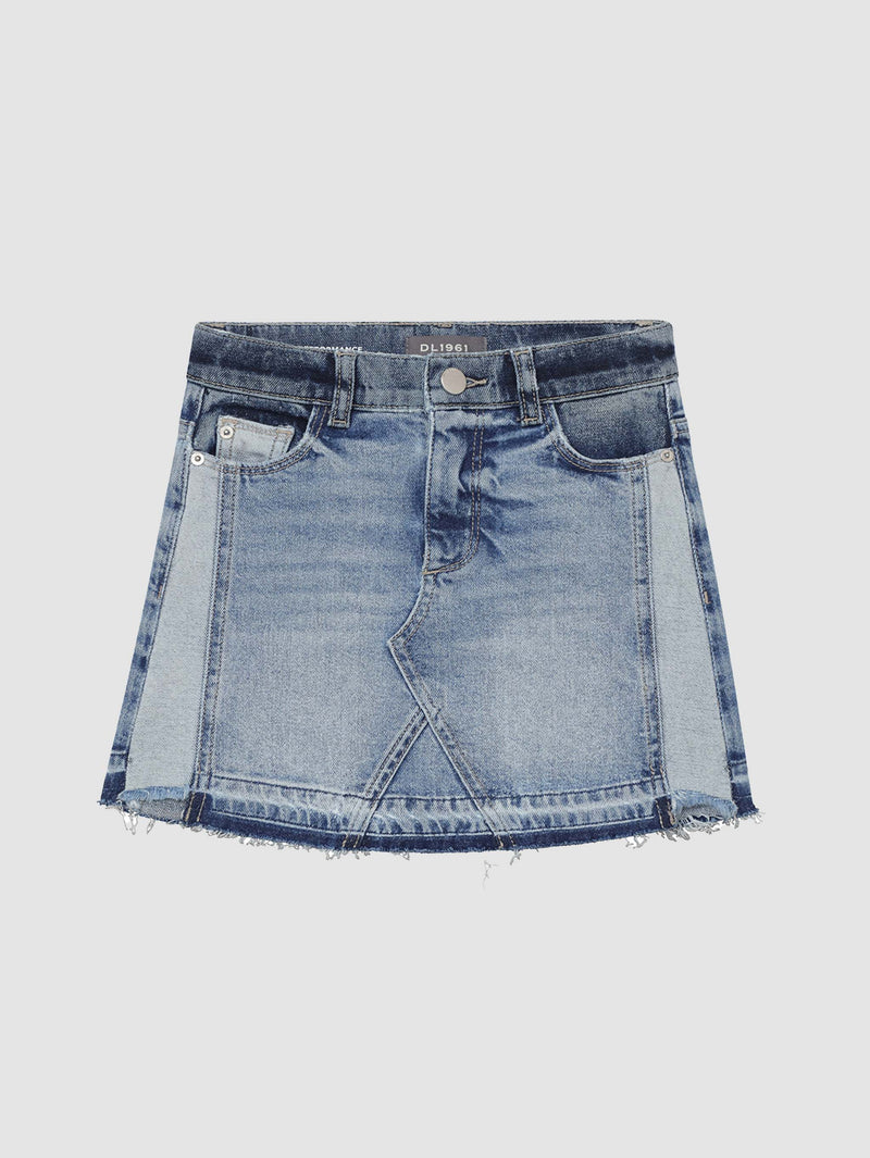 Lucy Short | White Distressed