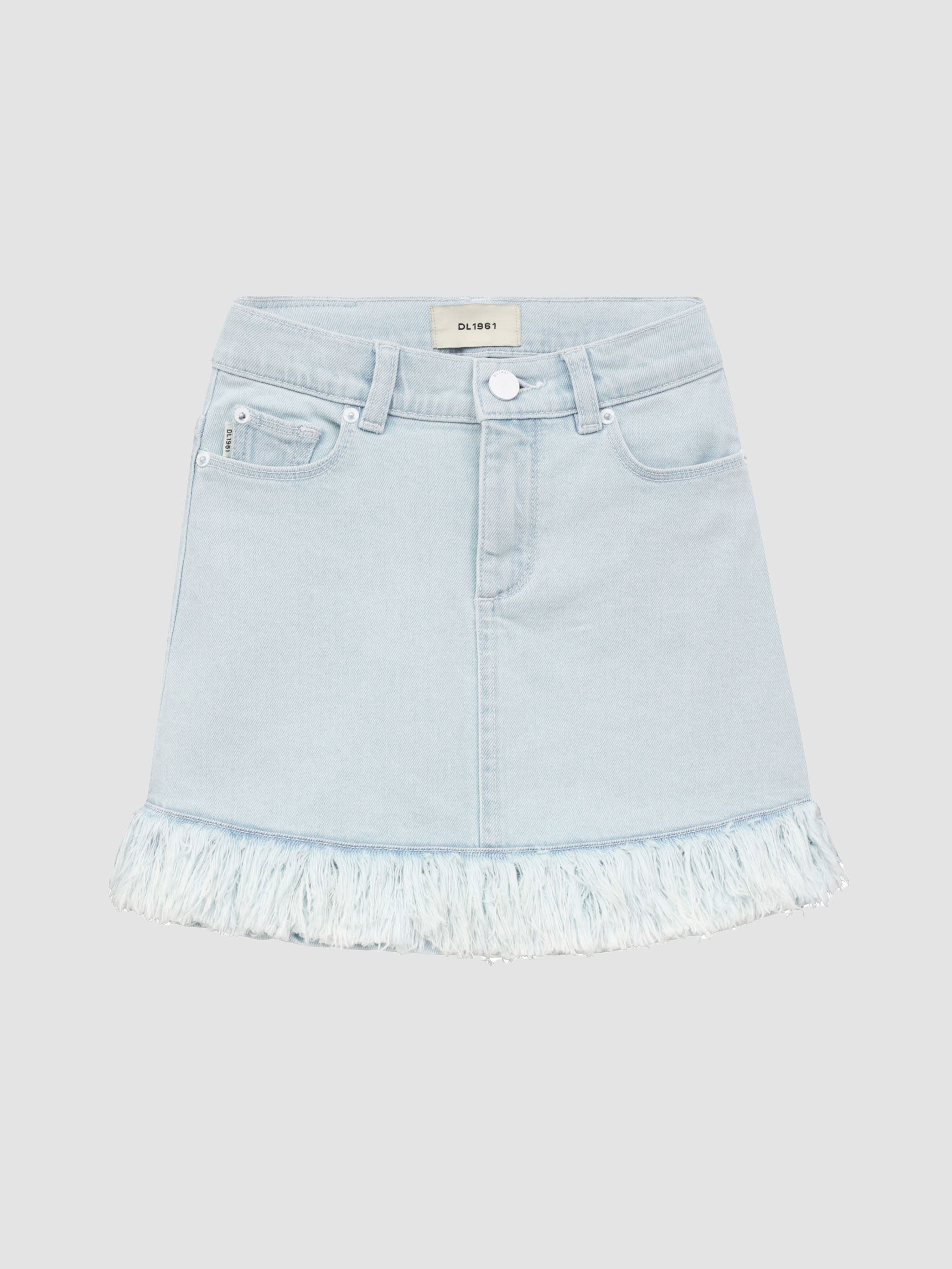 Jenny Mini Skirt | Denim Fur