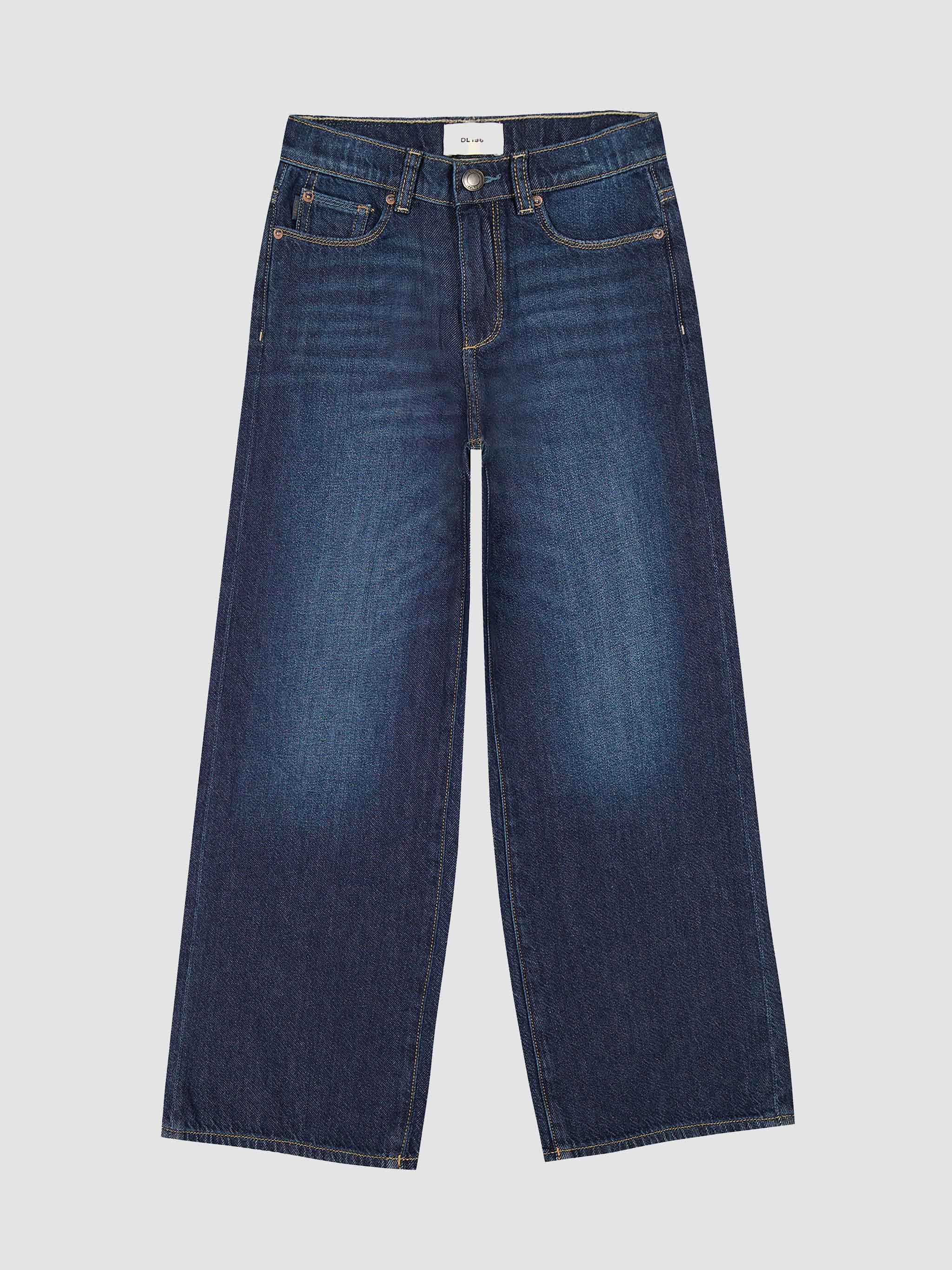 Lily Wide Leg Jeans | Deep Water