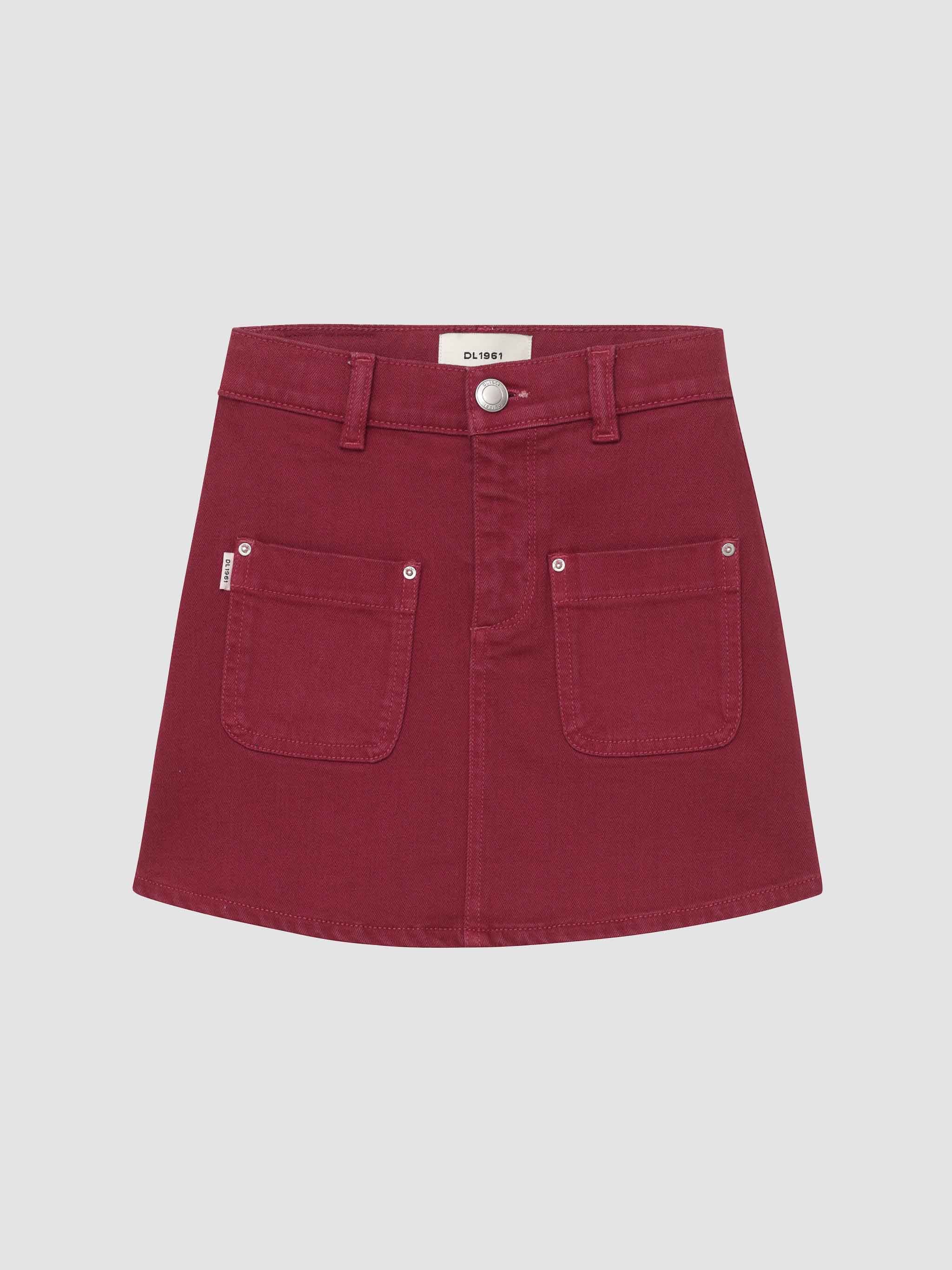 Jenny Mini Skirt |  Crimson