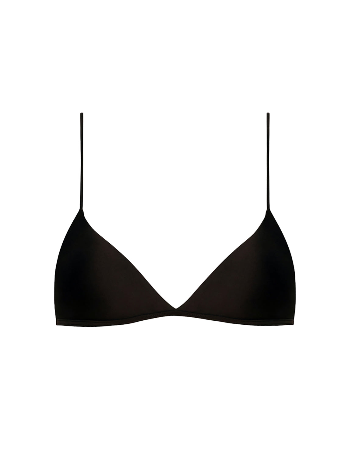 Ischia Bikini Top | Black Terra