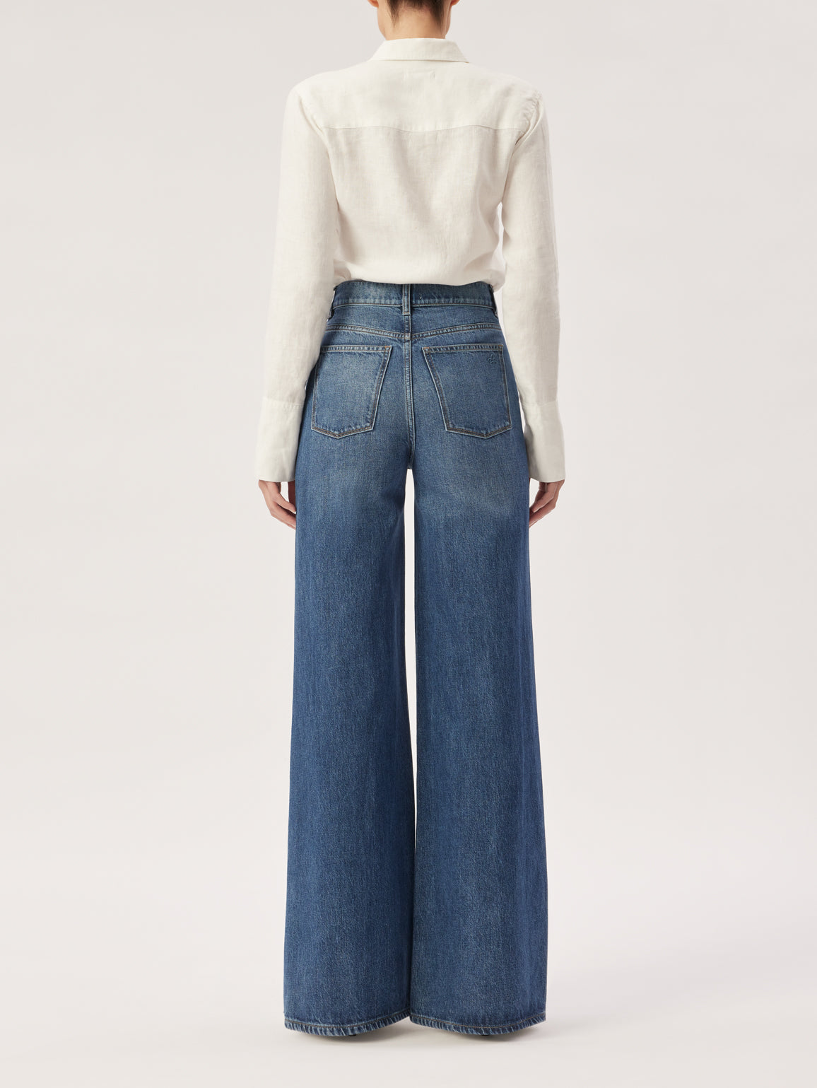 Hepburn Wide Leg High Rise Vintage | Naples