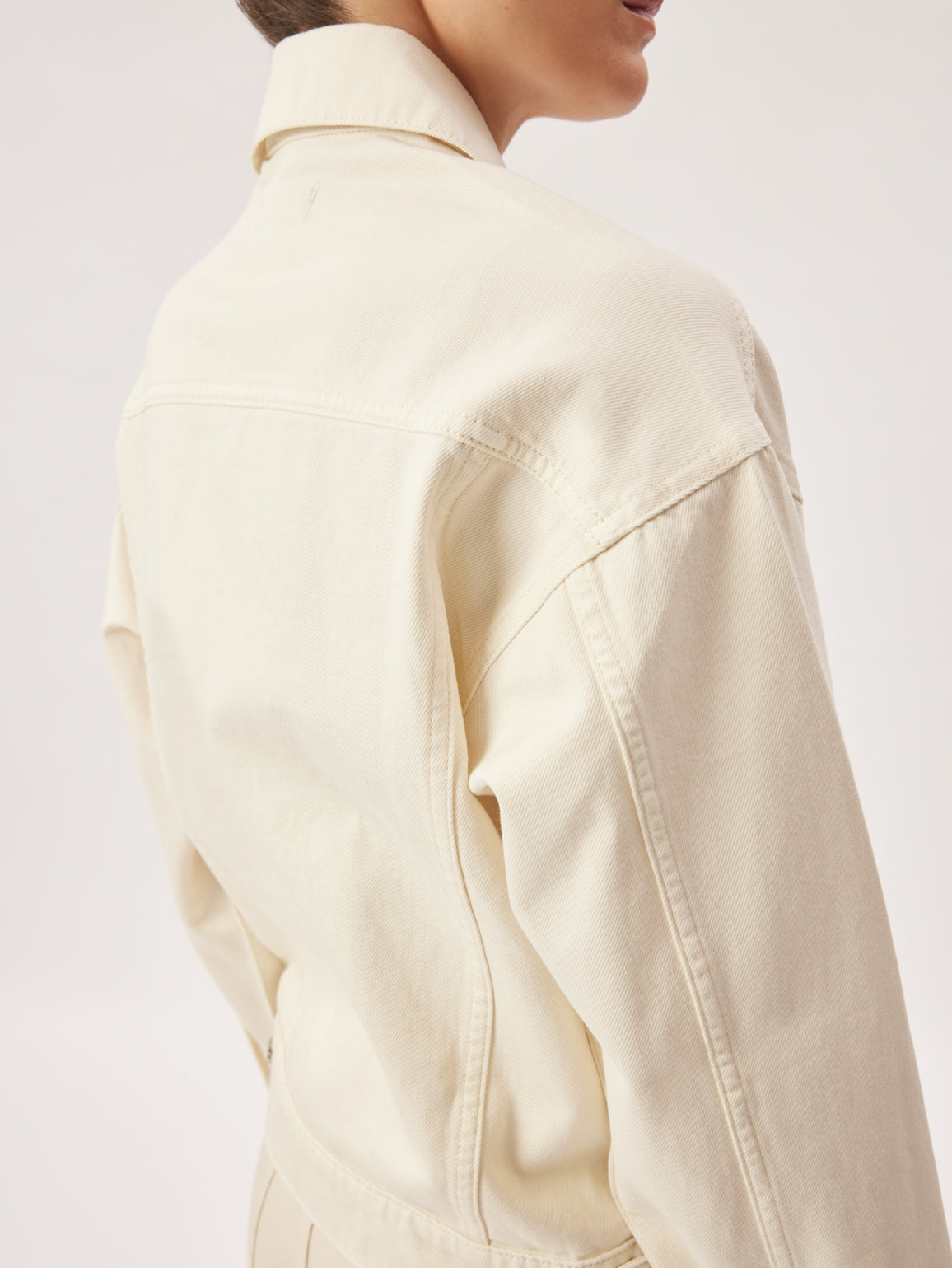 Eden Jacket Relaxed Vintage | Ecru