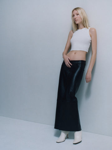 Asra Skirt Maxi | Obsidian