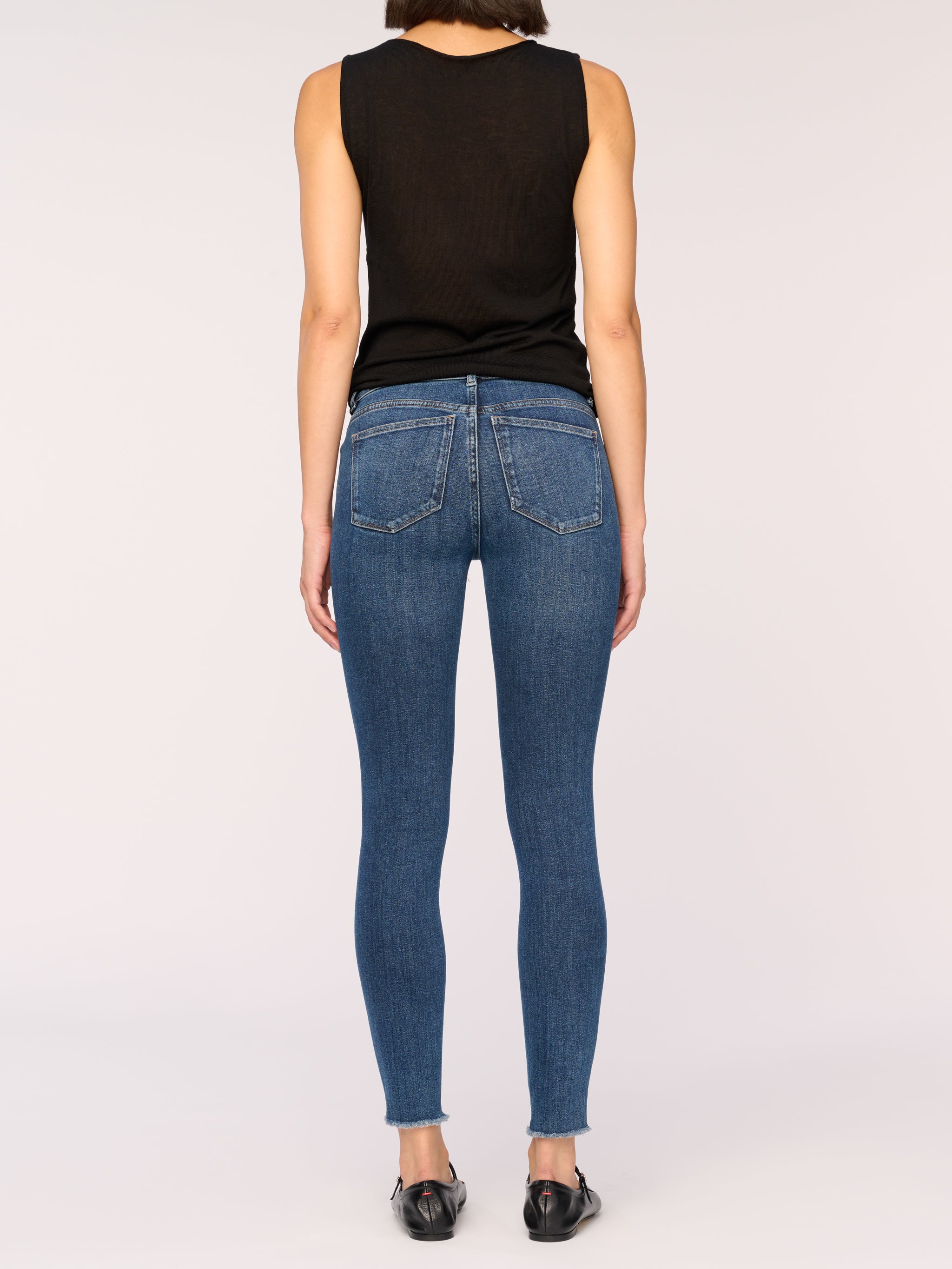 Florence Skinny Mid Rise Instasculpt Jeans | Lt Seacliff