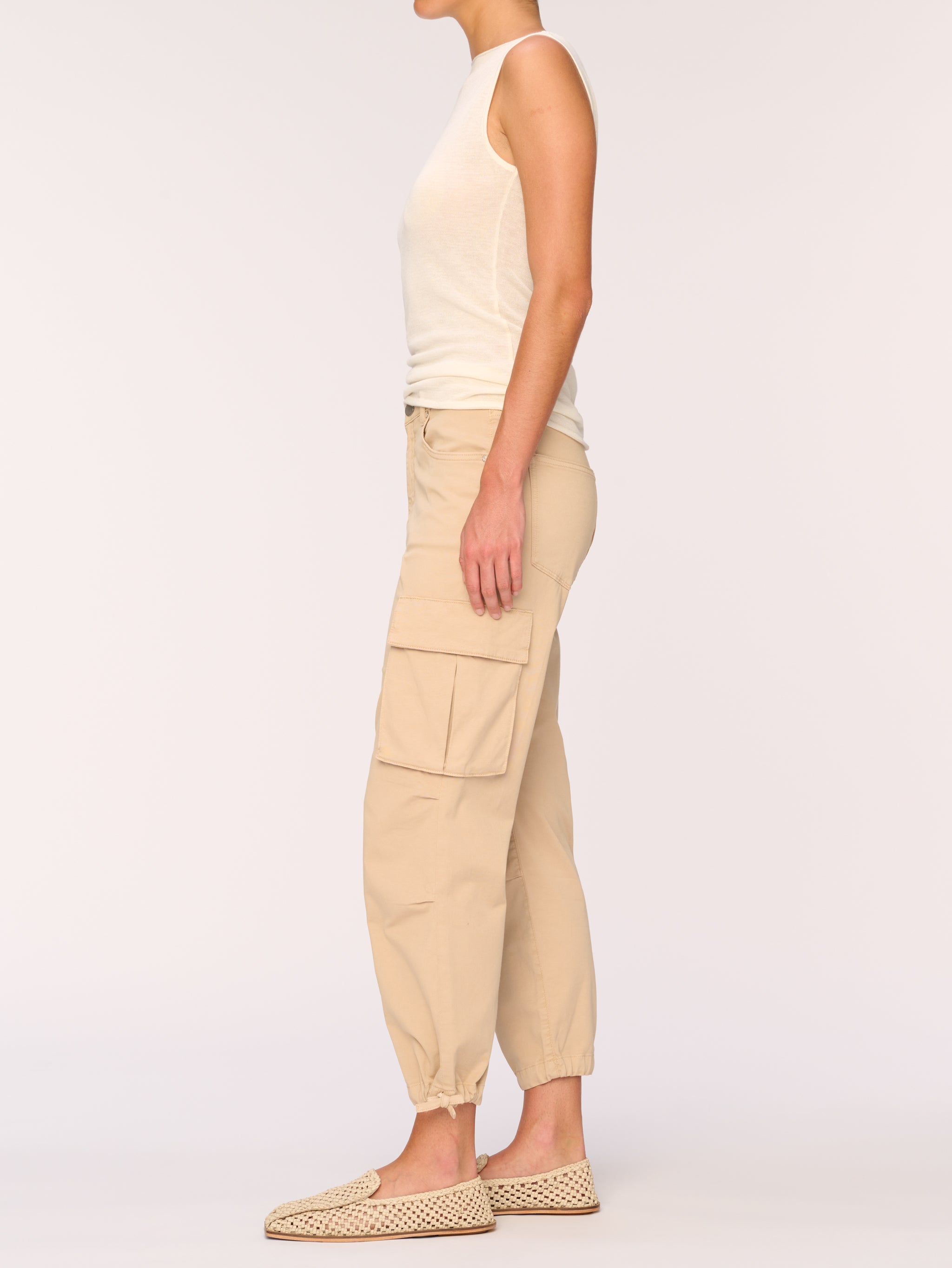 Gwen Jogger Cargo | Soft Beige