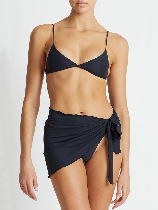 Saia Skirt | Black Terra