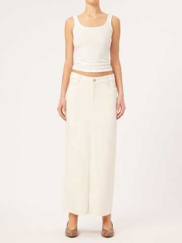 Asra Skirt Maxi | Ecru