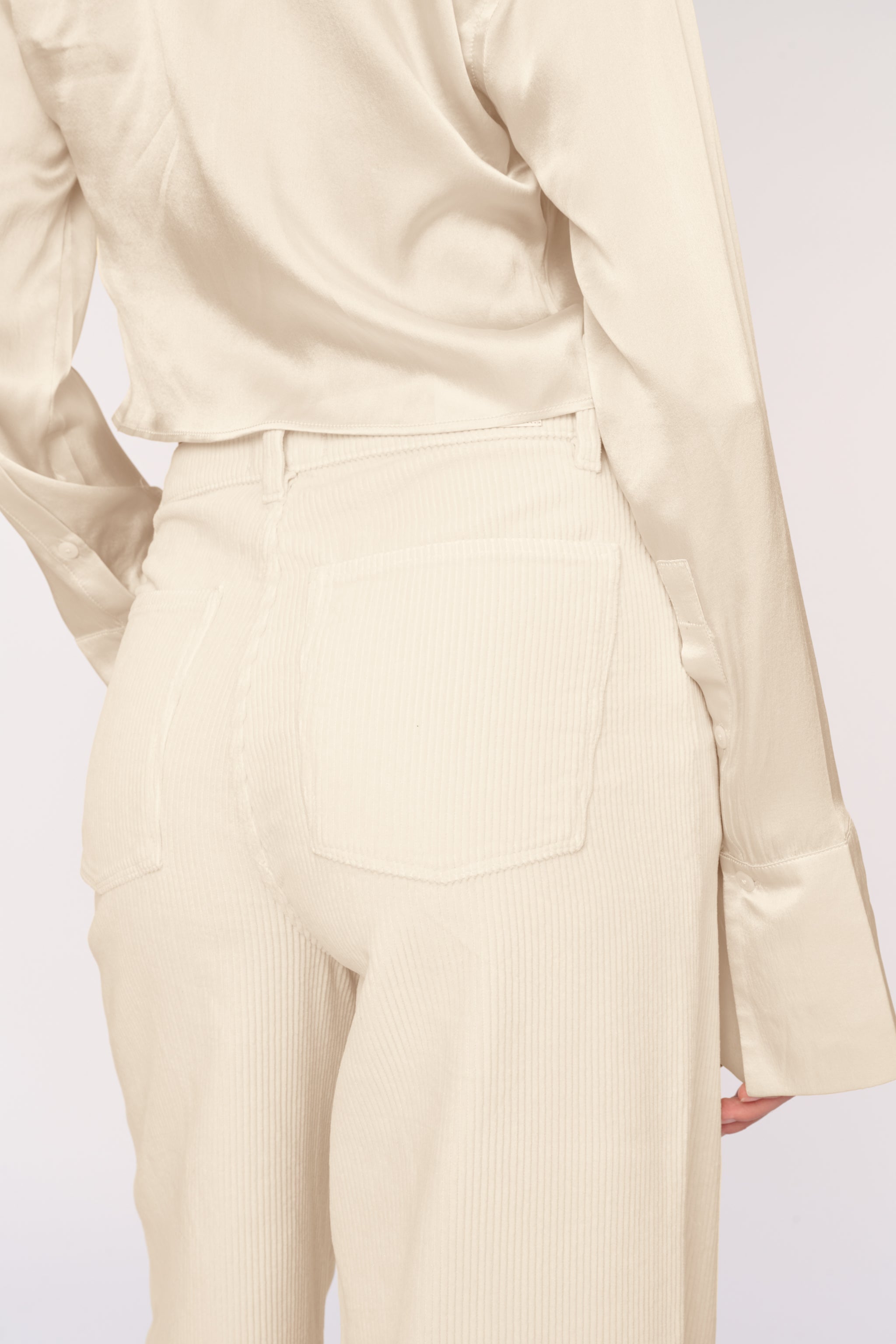 Lisette Shirt Cropped | Manilla