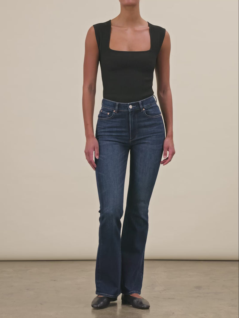 women's bootcut blue jean