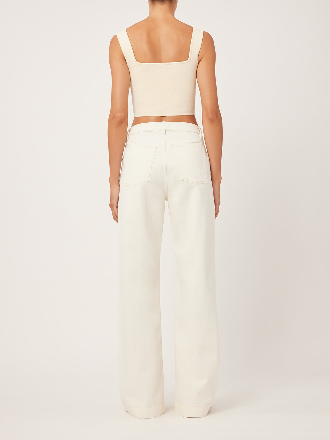 Zoie Wide Leg Relaxed Vintage | Ecru