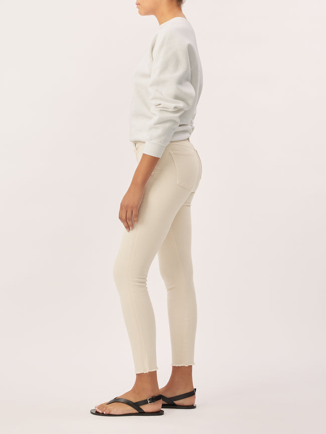 Florence Skinny Mid Rise Instasculpt Ankle | Parchment