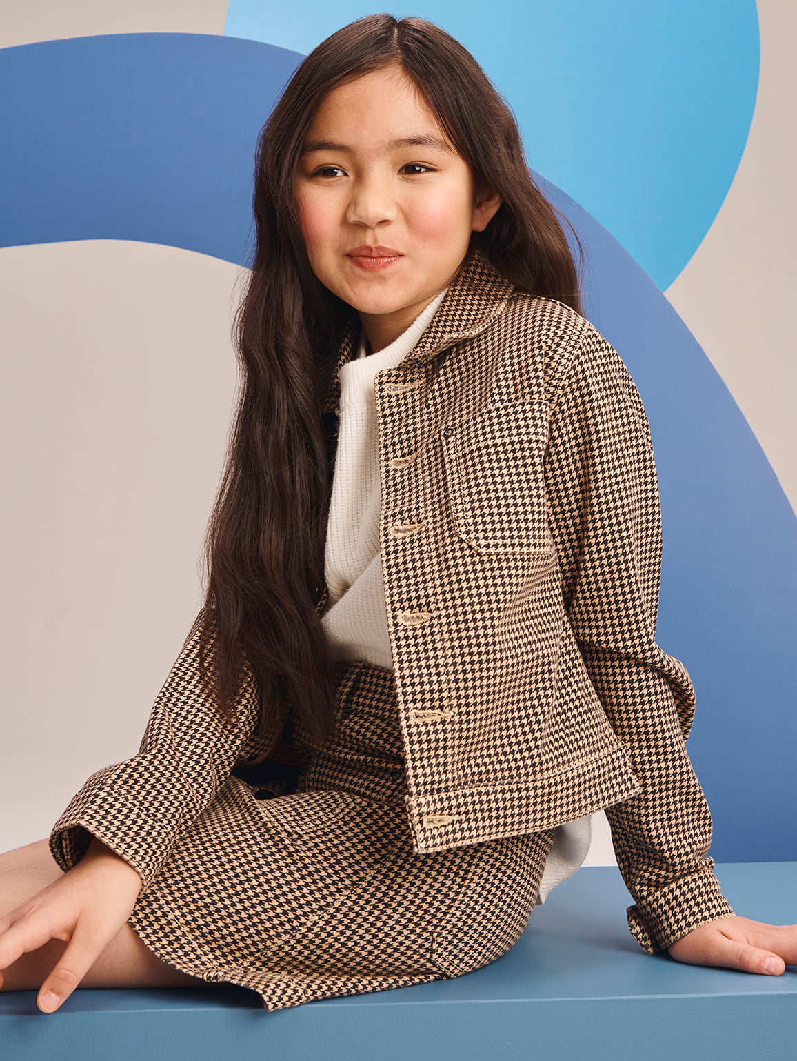 Jenny Mini Skirt | Dogstooth