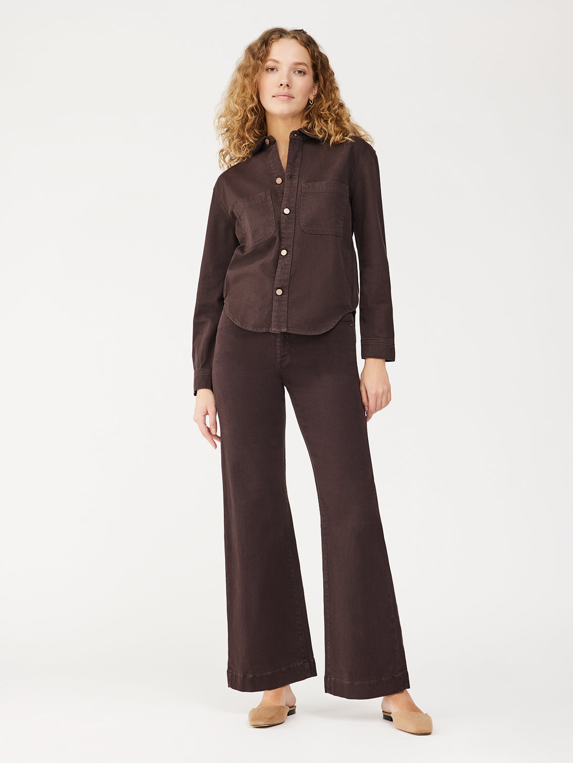 Zita Shirt | Dark Cocoa