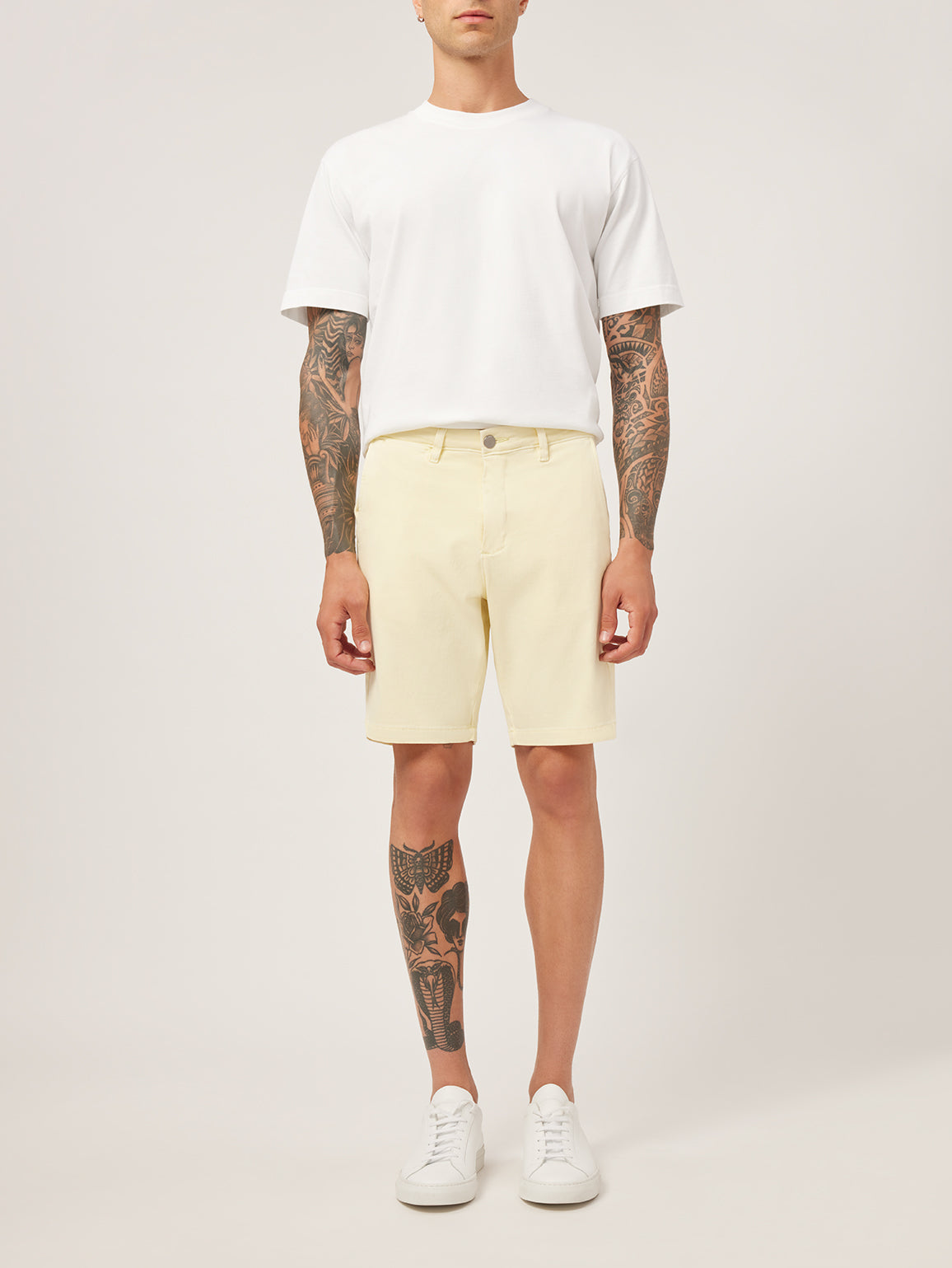 Mens lemon chino shorts Clearance