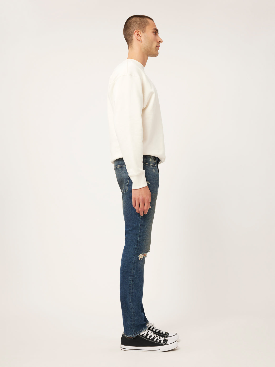 Theo Relaxed Tapered | Thundercloud Distressed
