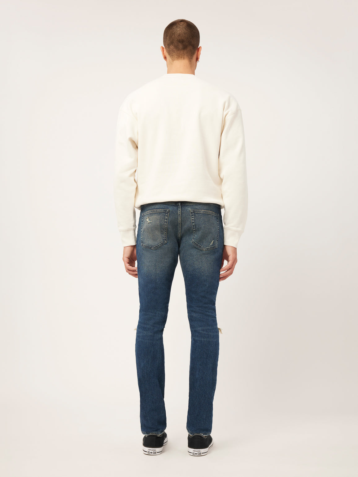 Theo Relaxed Tapered | Thundercloud Distressed