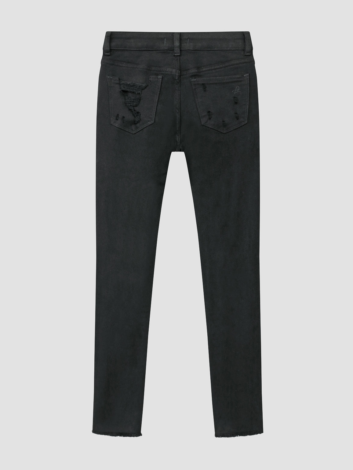 Chloe Skinny | Black Distressed