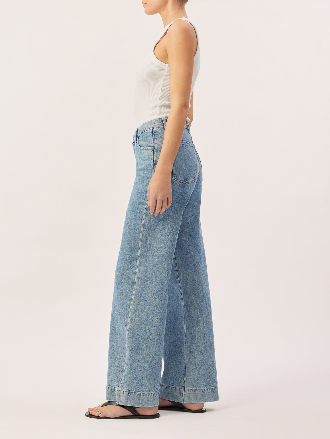Zoie Wide Leg Relaxed Vintage | Droplet