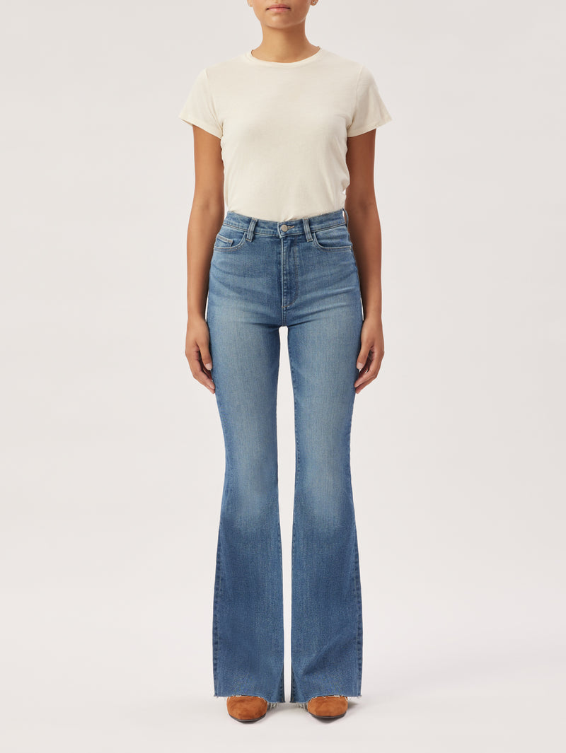 Rachel Flare Ultra High Rise Instasculpt 35" | Foster
