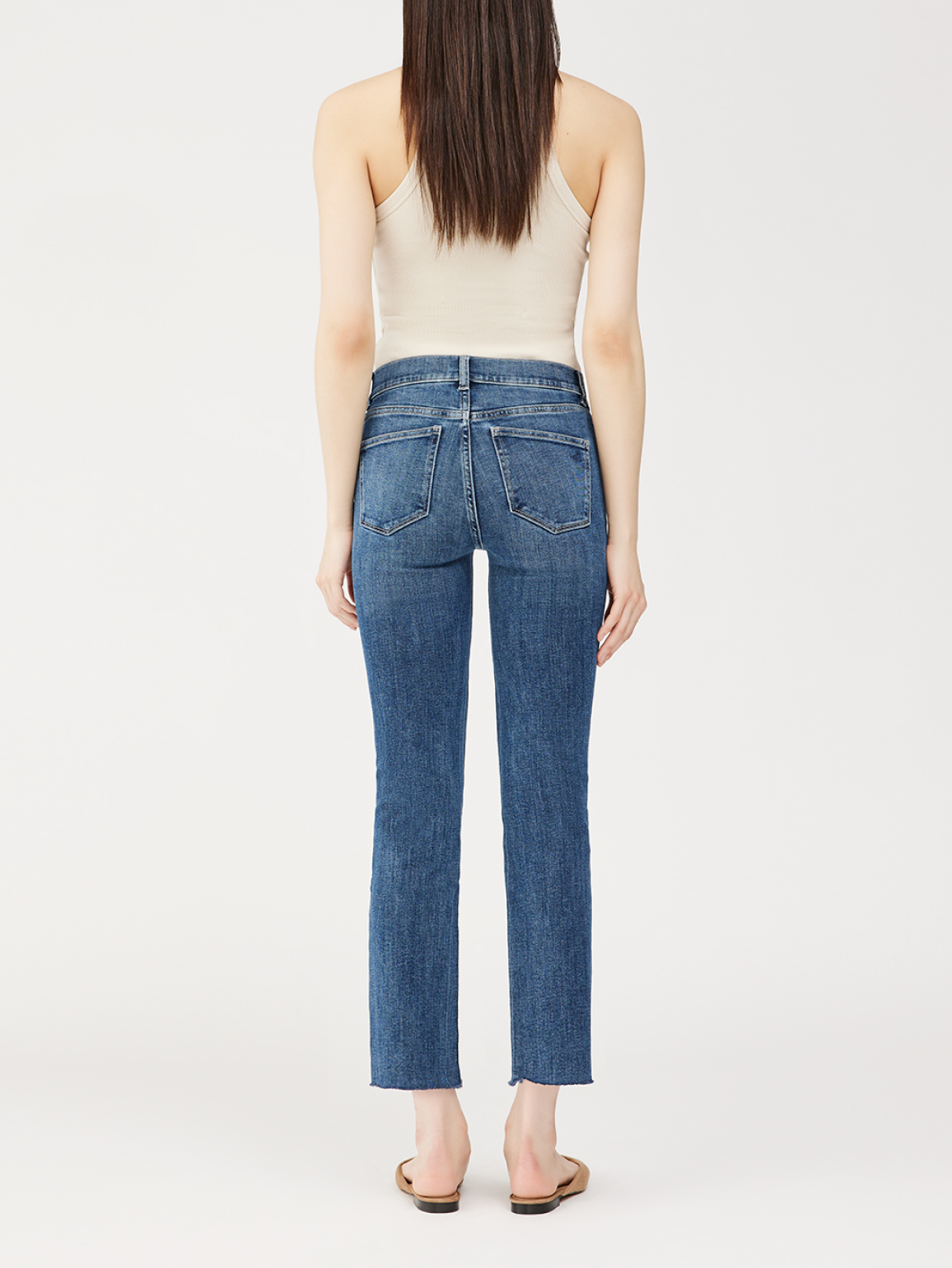 Mara Straight Mid Rise Instasculpt Ankle | Chancery